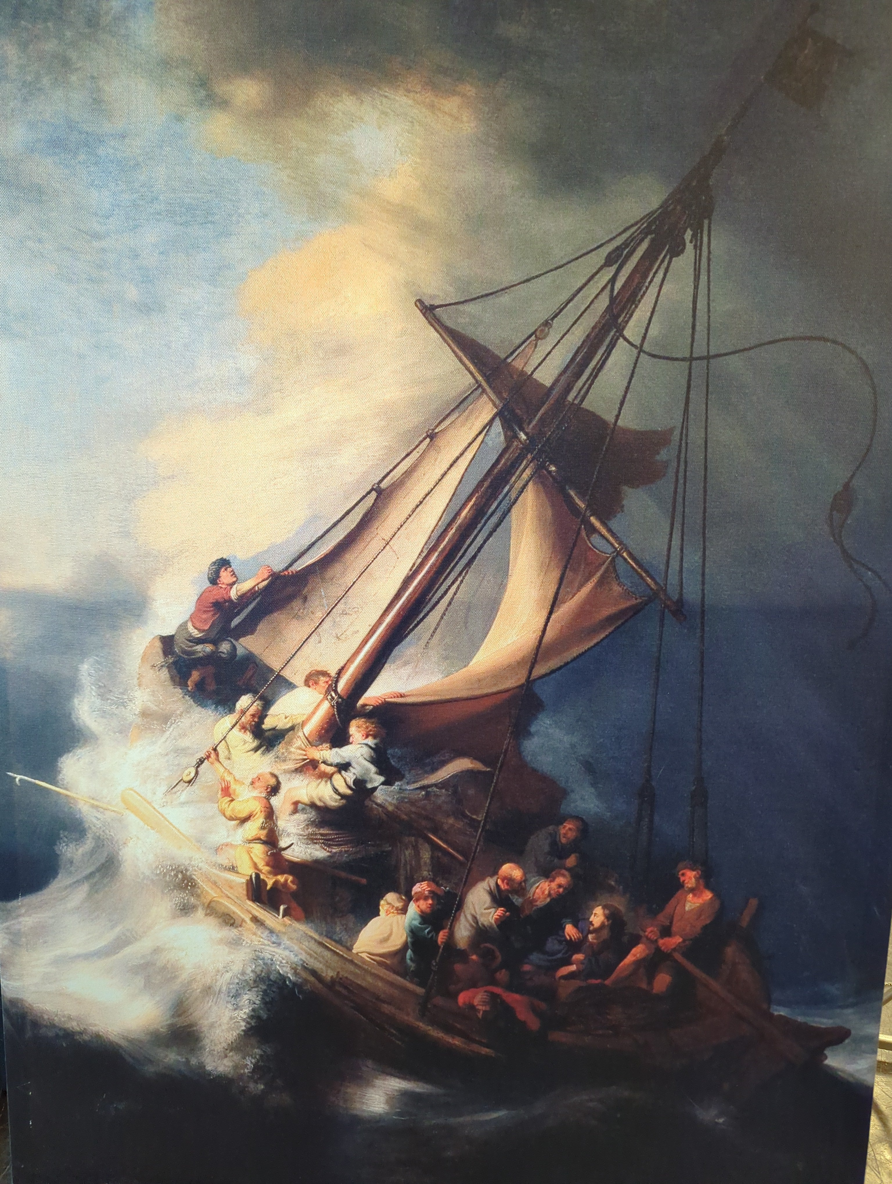 Rembrandt's Christ in the Storm