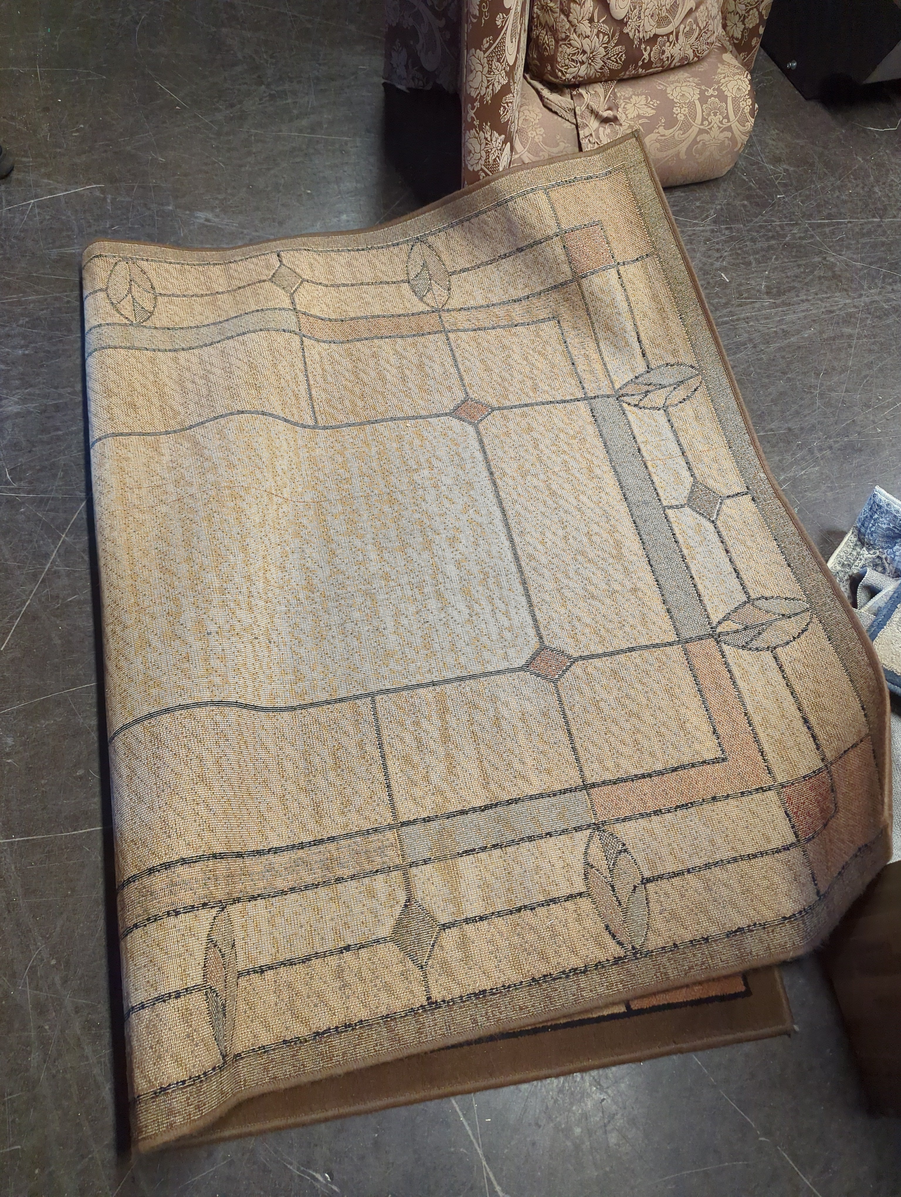 Brown Rug 5x7