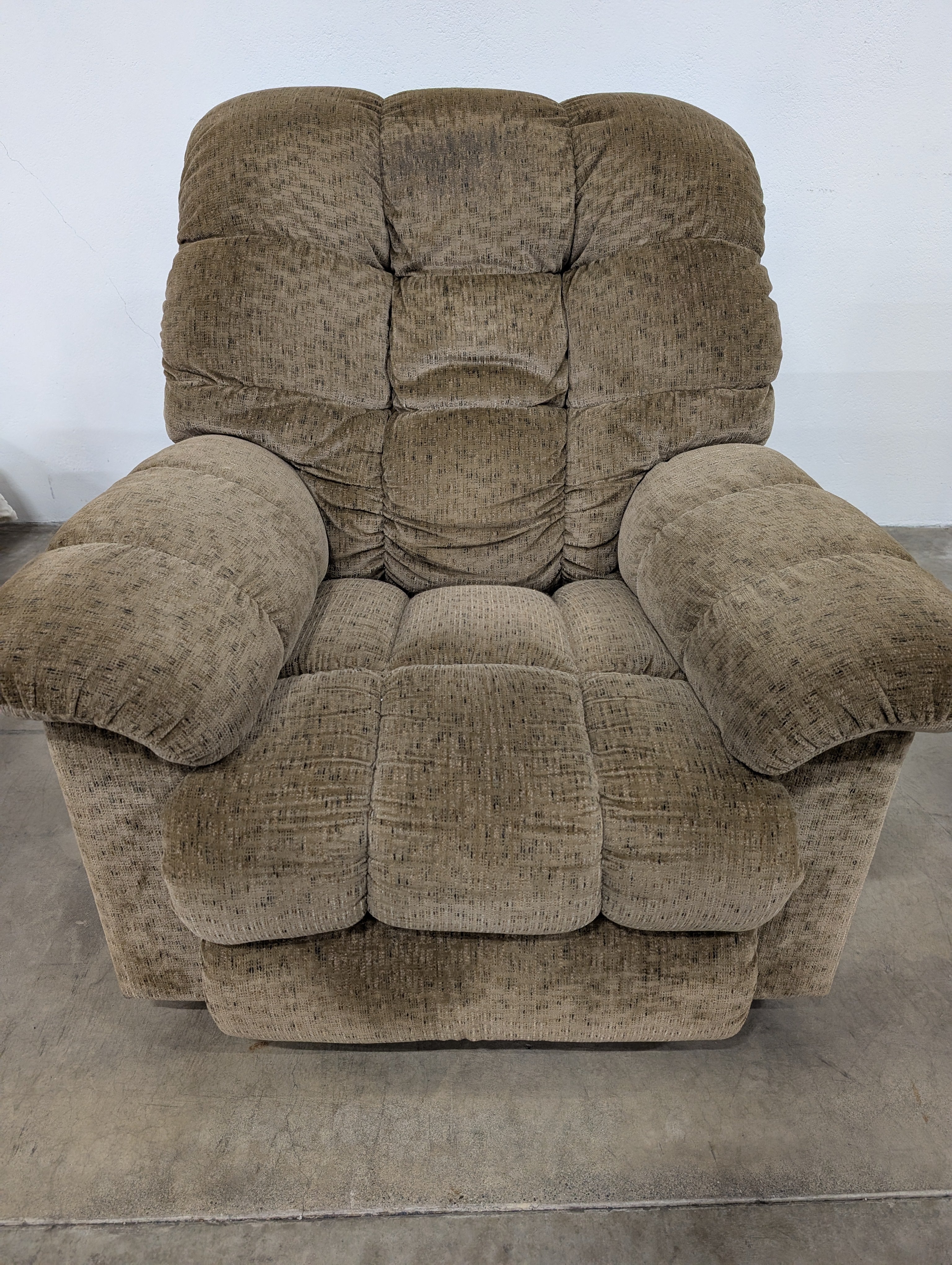 Plush Brown LaZboy Recliner Armchair