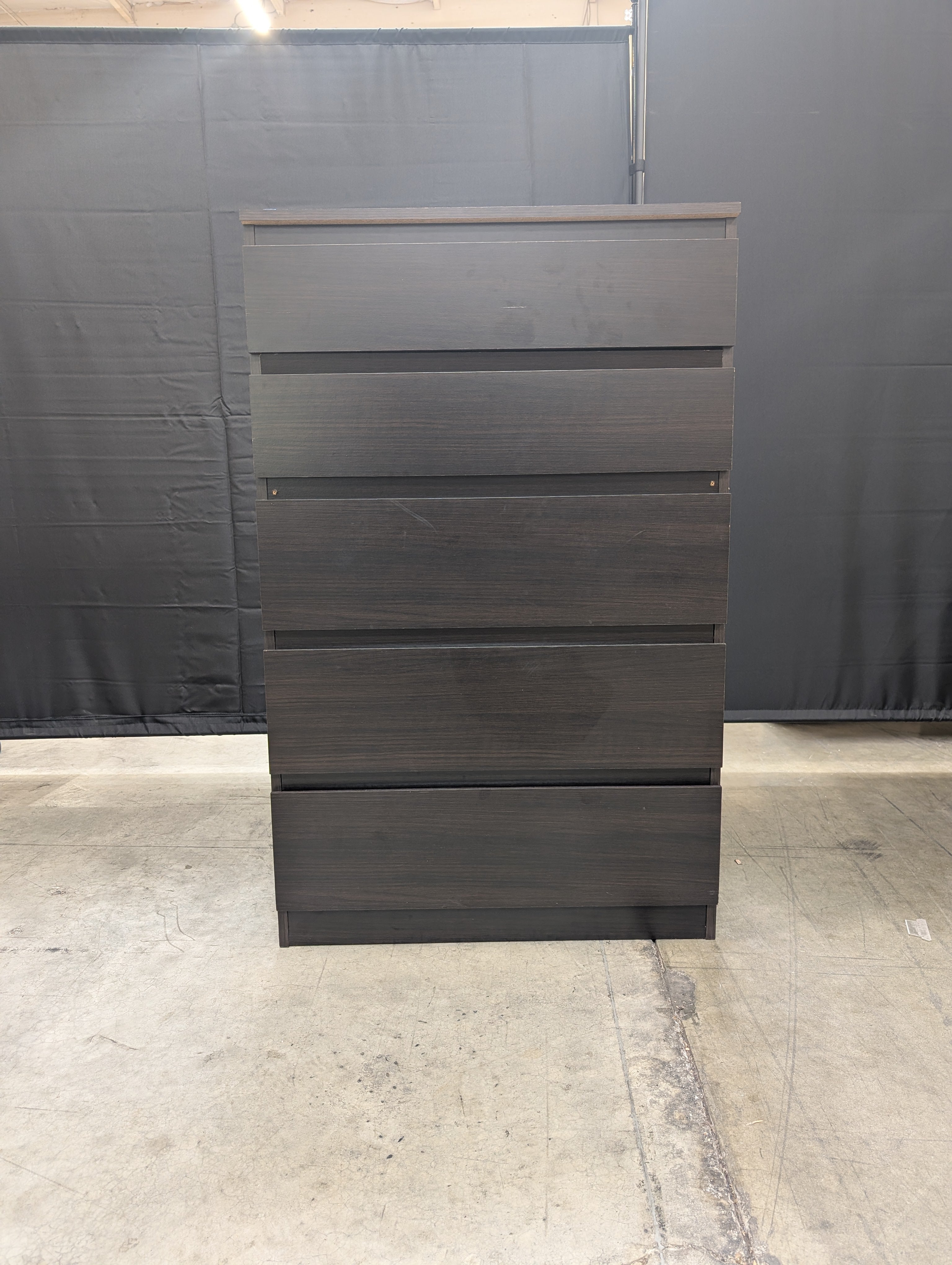 Espresso Finish Four-Drawer Storage Chest