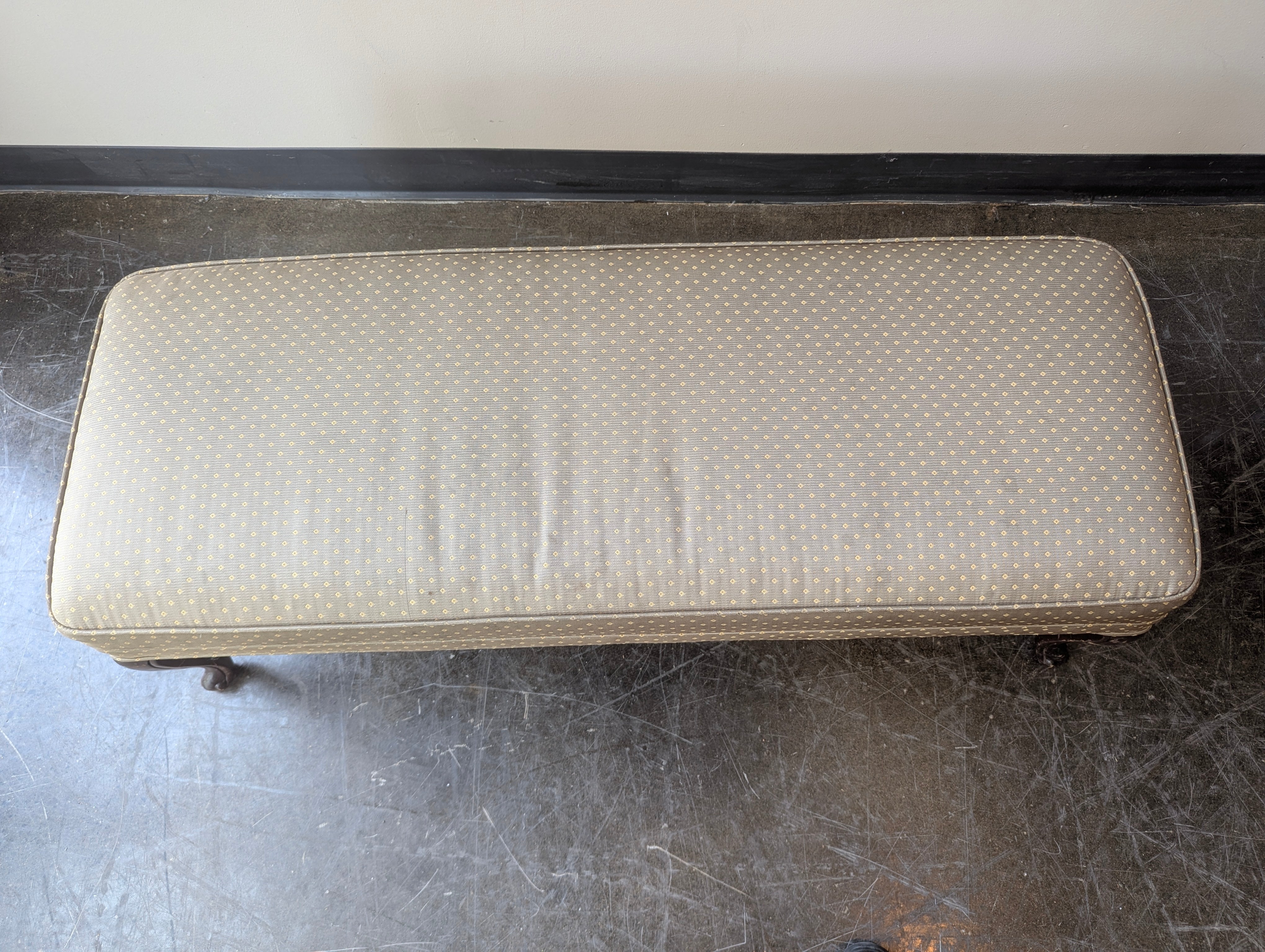 Olive Green Ottoman
