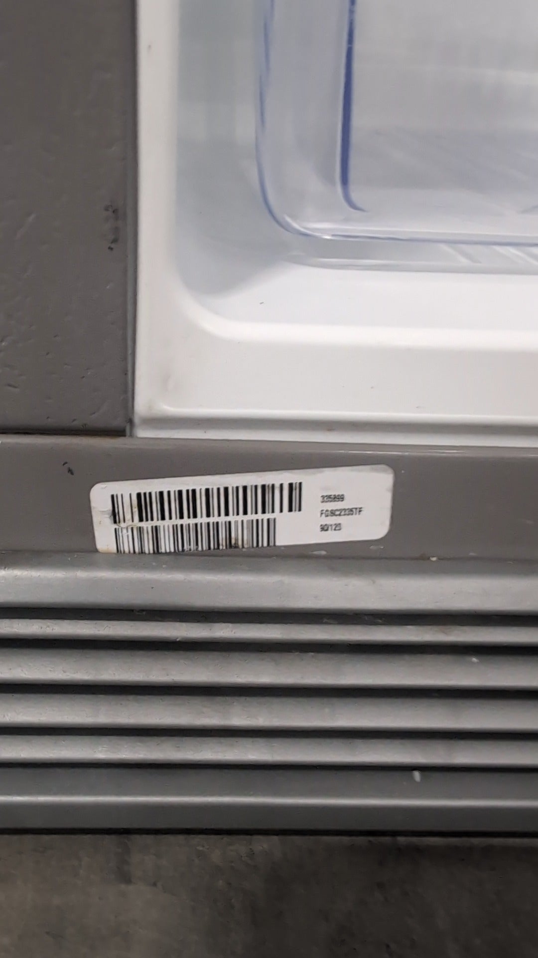 FRIGIDAIRE GALLERY Stainless Steel Side-by-Side Refrigerator with External Dispenser