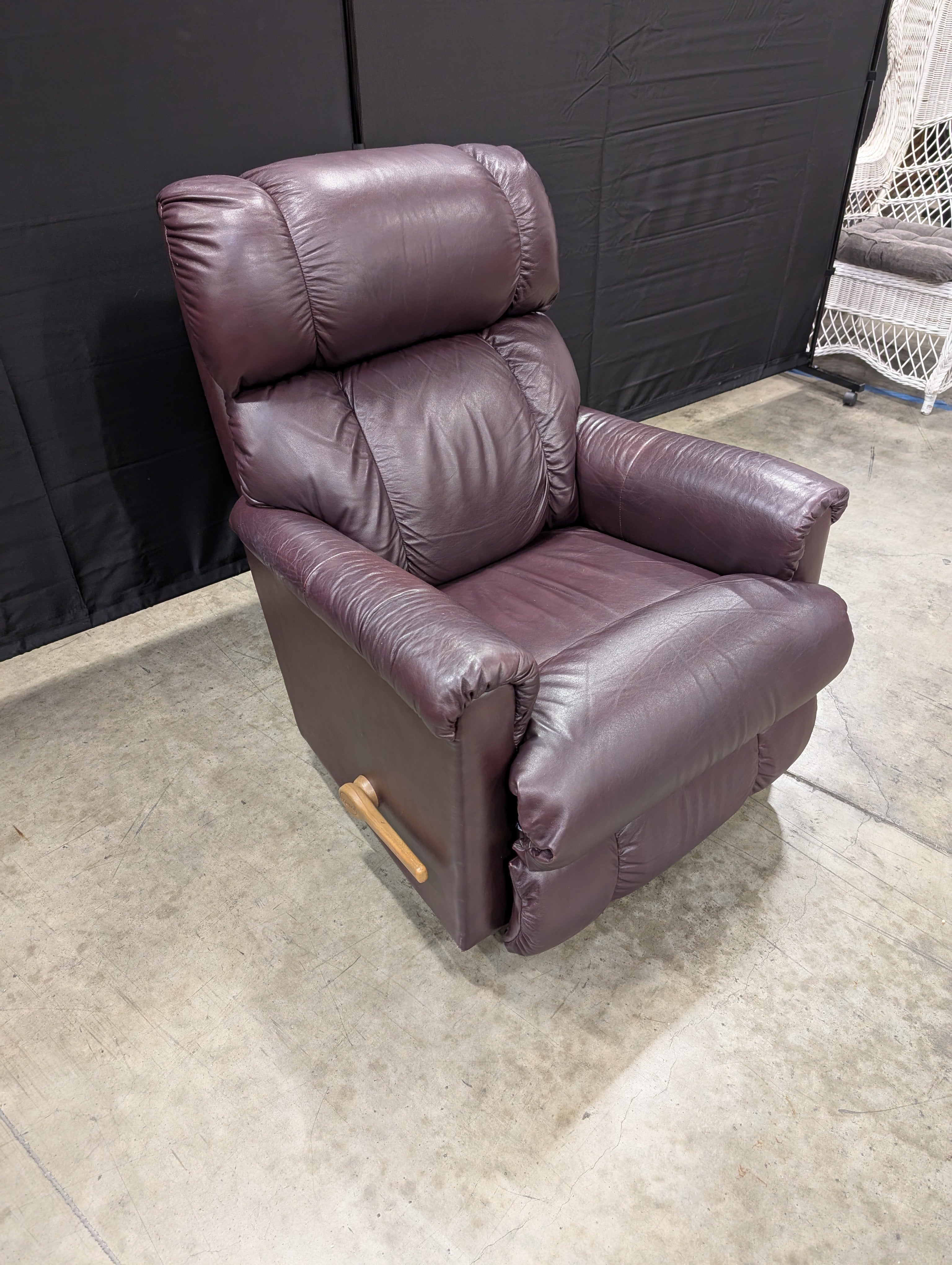 Plush Dark Brown LaZboy Recliner Chair
