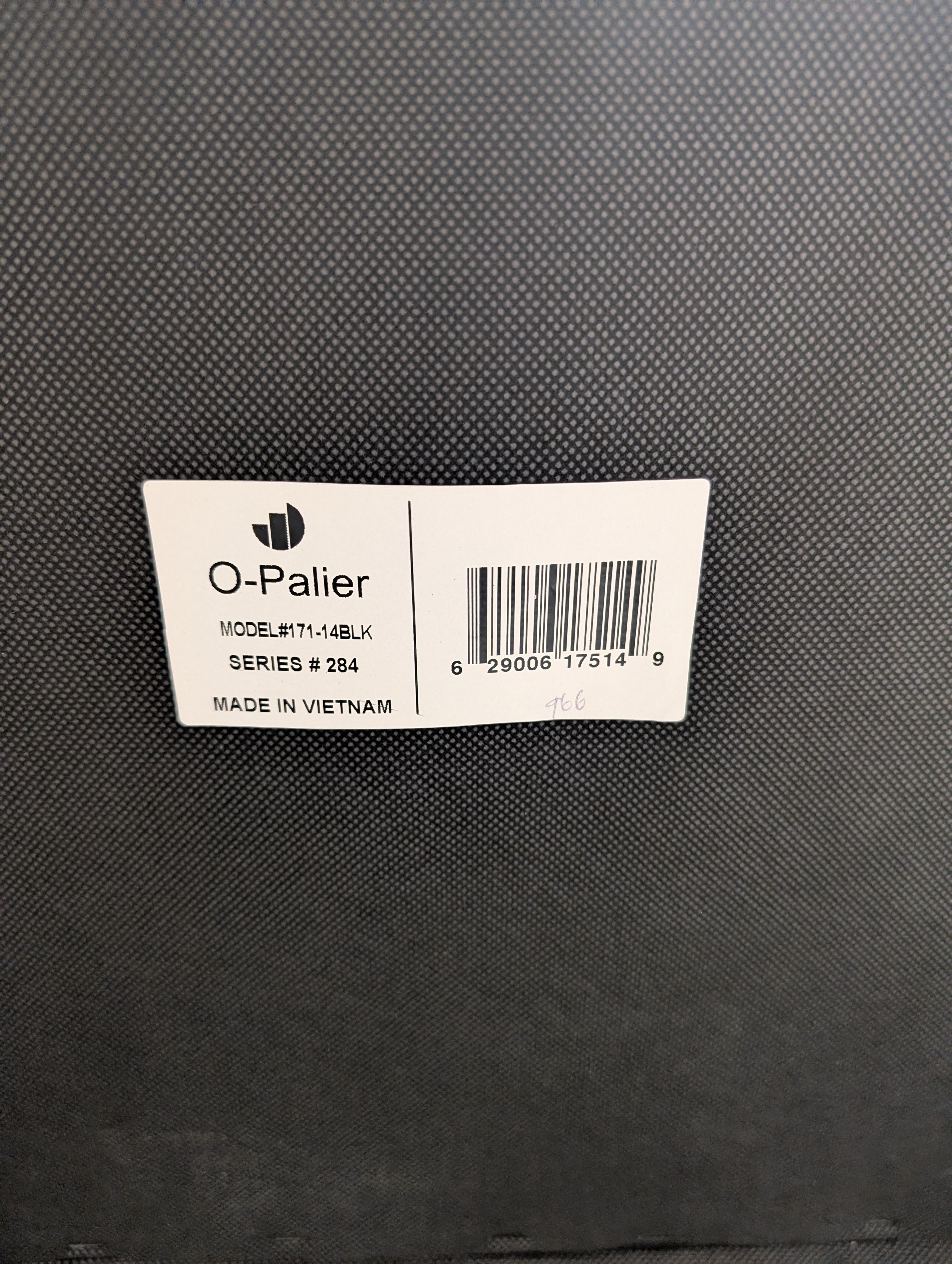 Dark Espresso O-Palier furniture Wood Dining Chair in Faux Leather