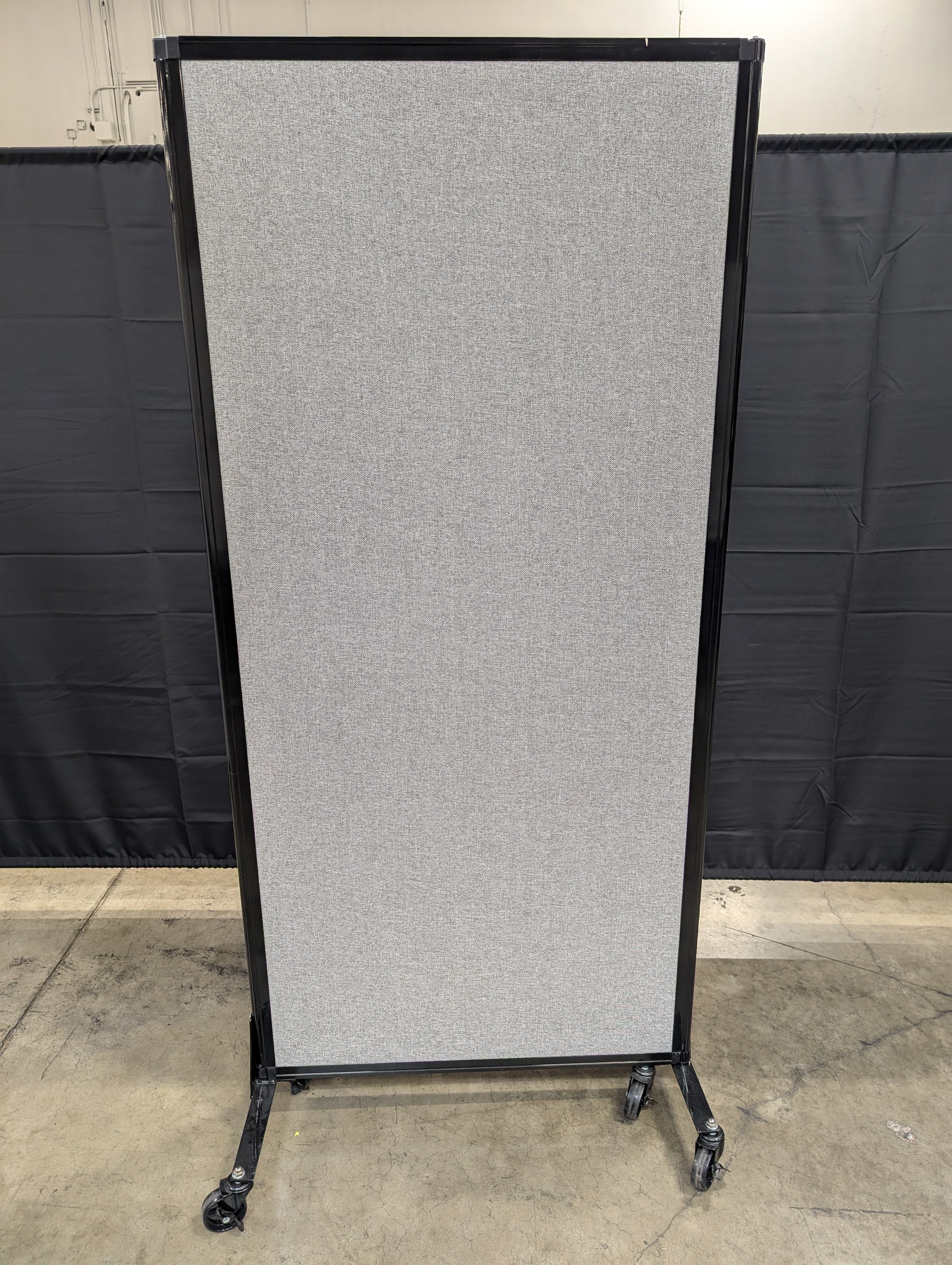 Mobile Gray Fabric Office Partitions