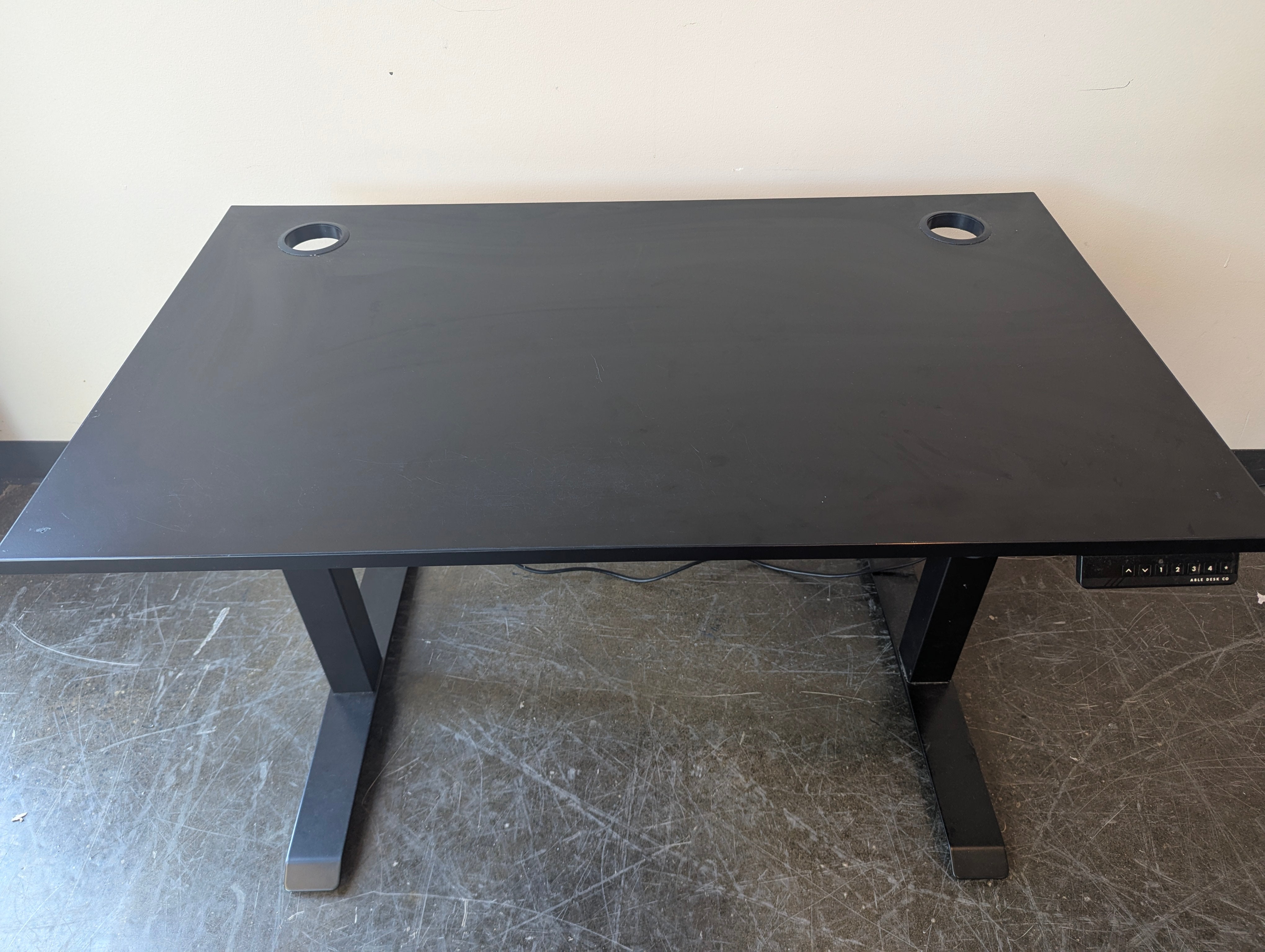 Able Desk Co. Black Standing Desk