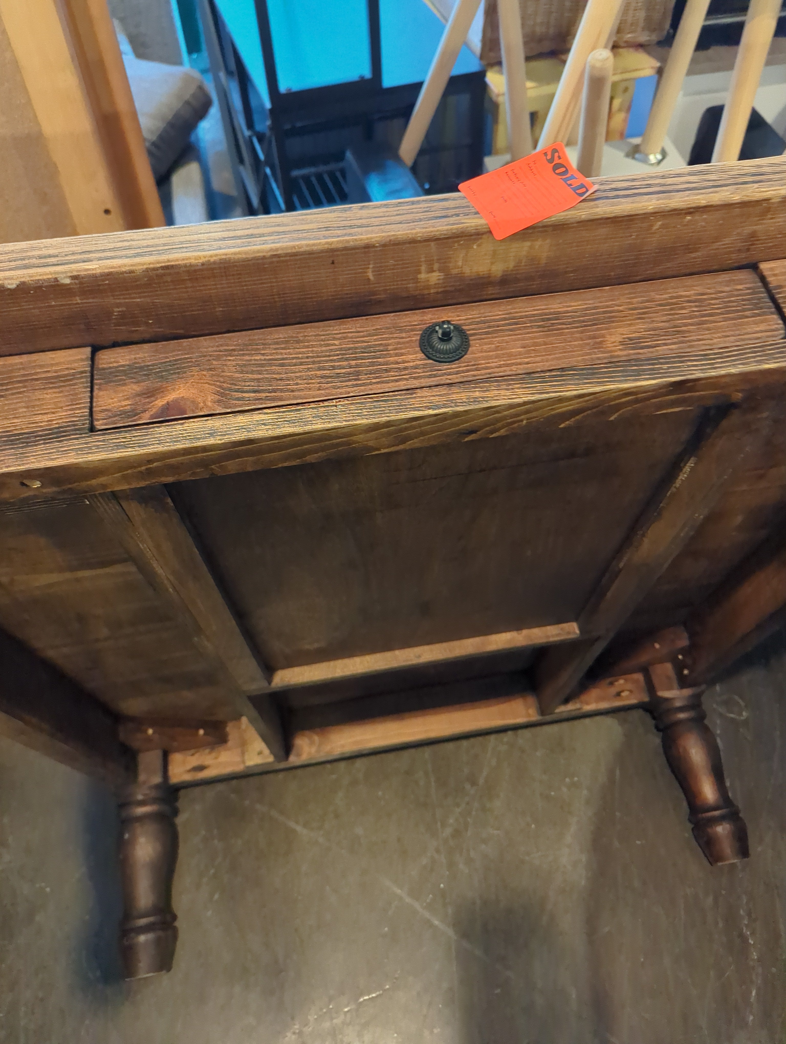 Large Square Farmhouse Coffee Table
