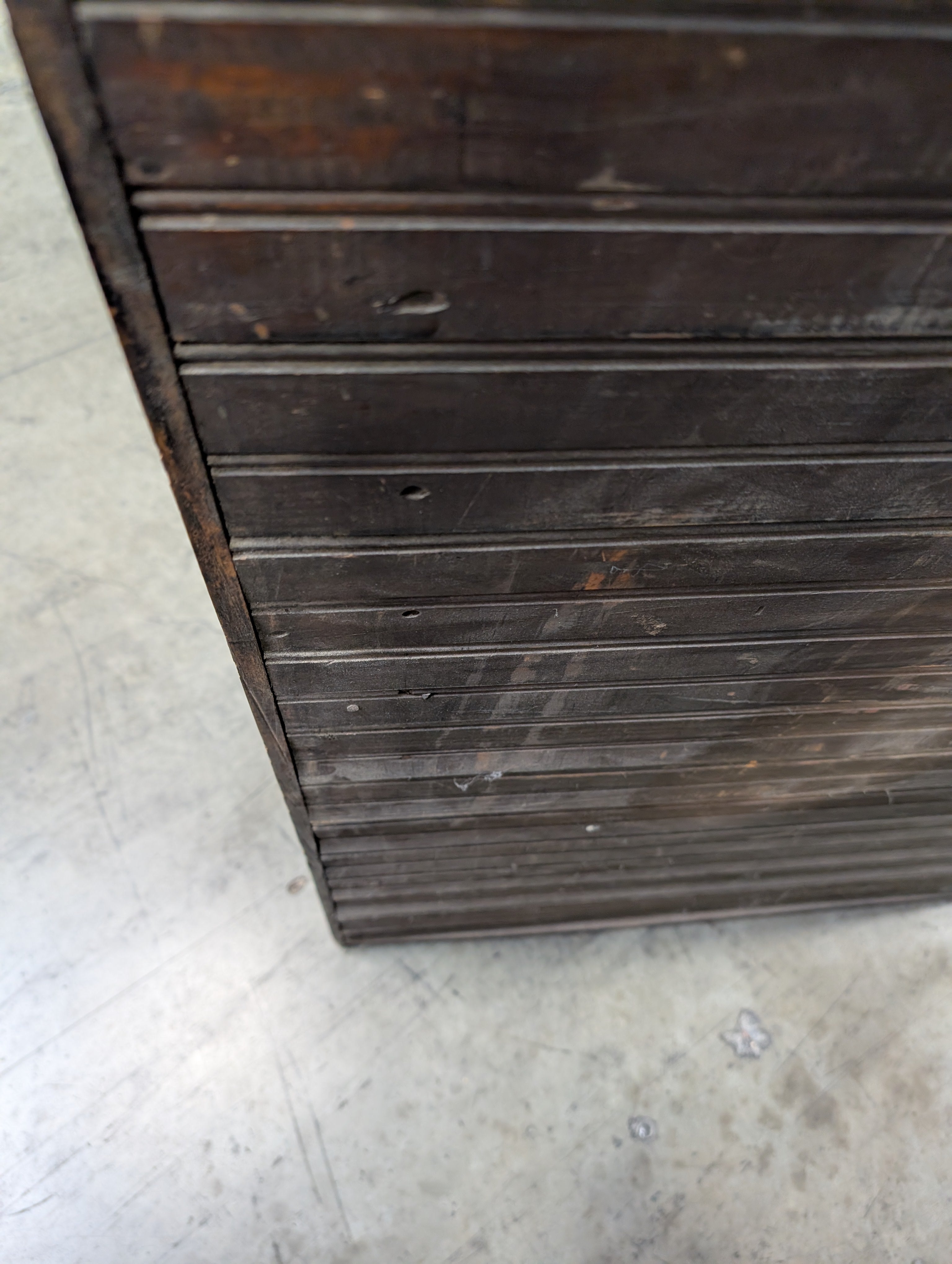 Vintage Oak Ice Box Cabinet