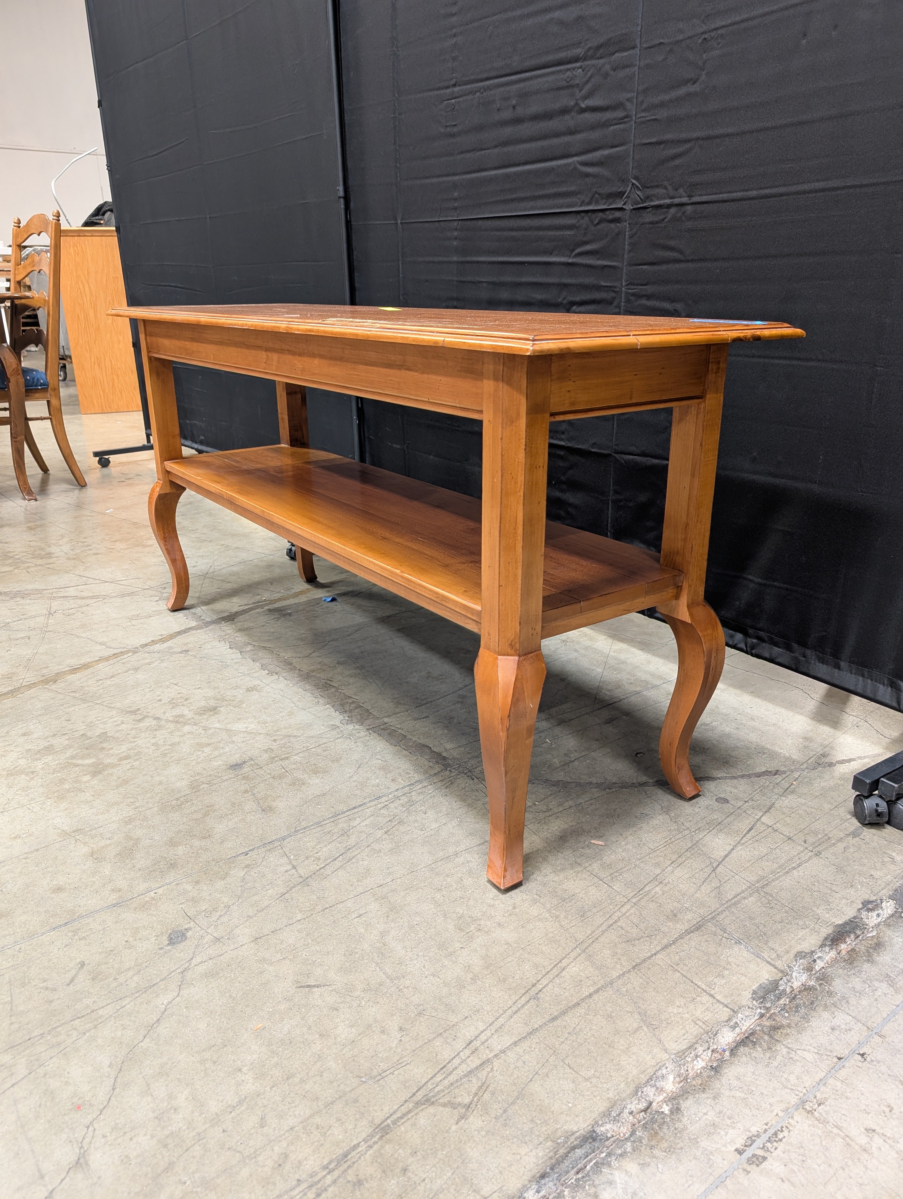 Ethan Allen Legacy Collection Wood Console Table