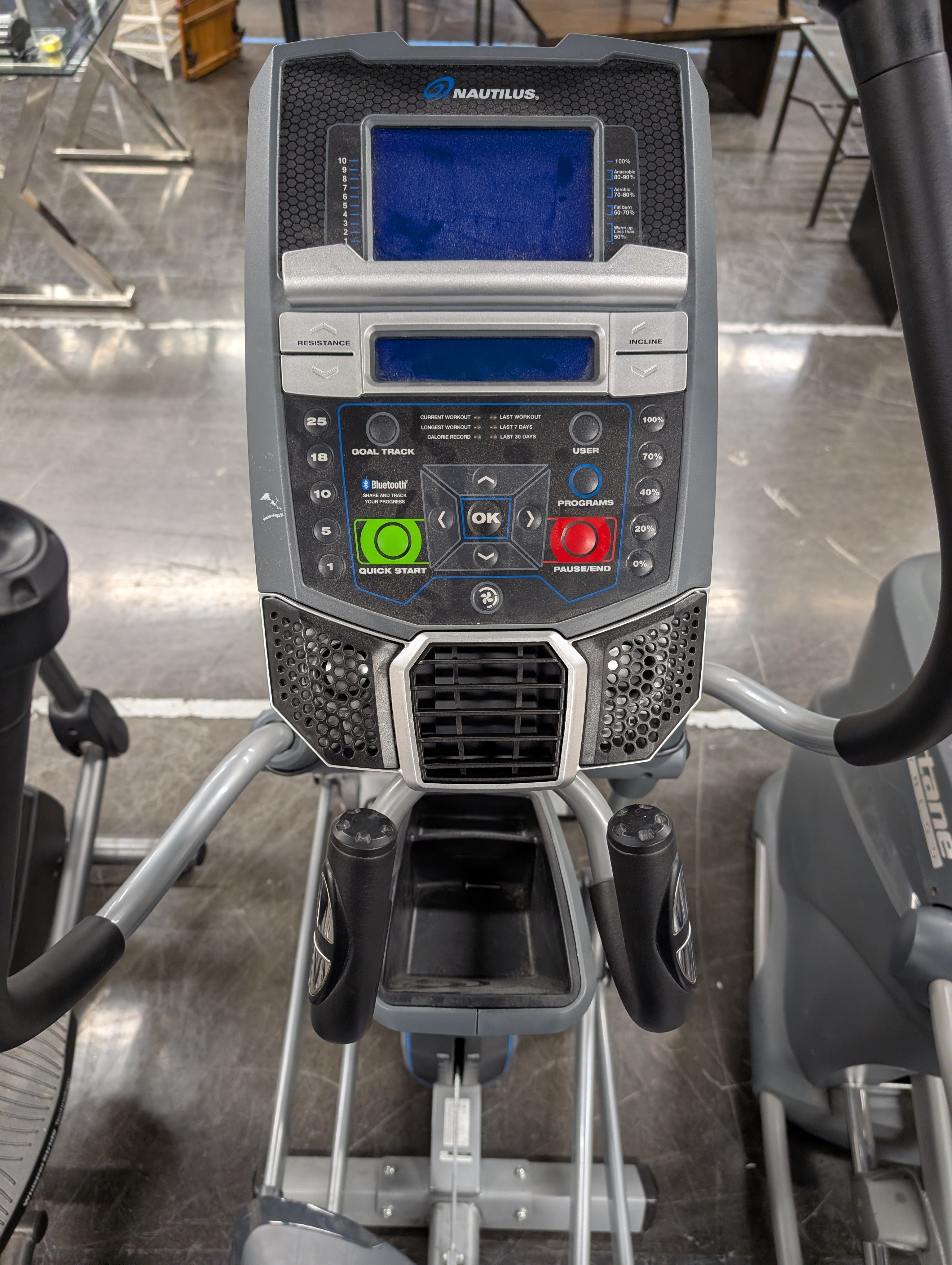 Nautilus Elliptical Trainer with Digital Display