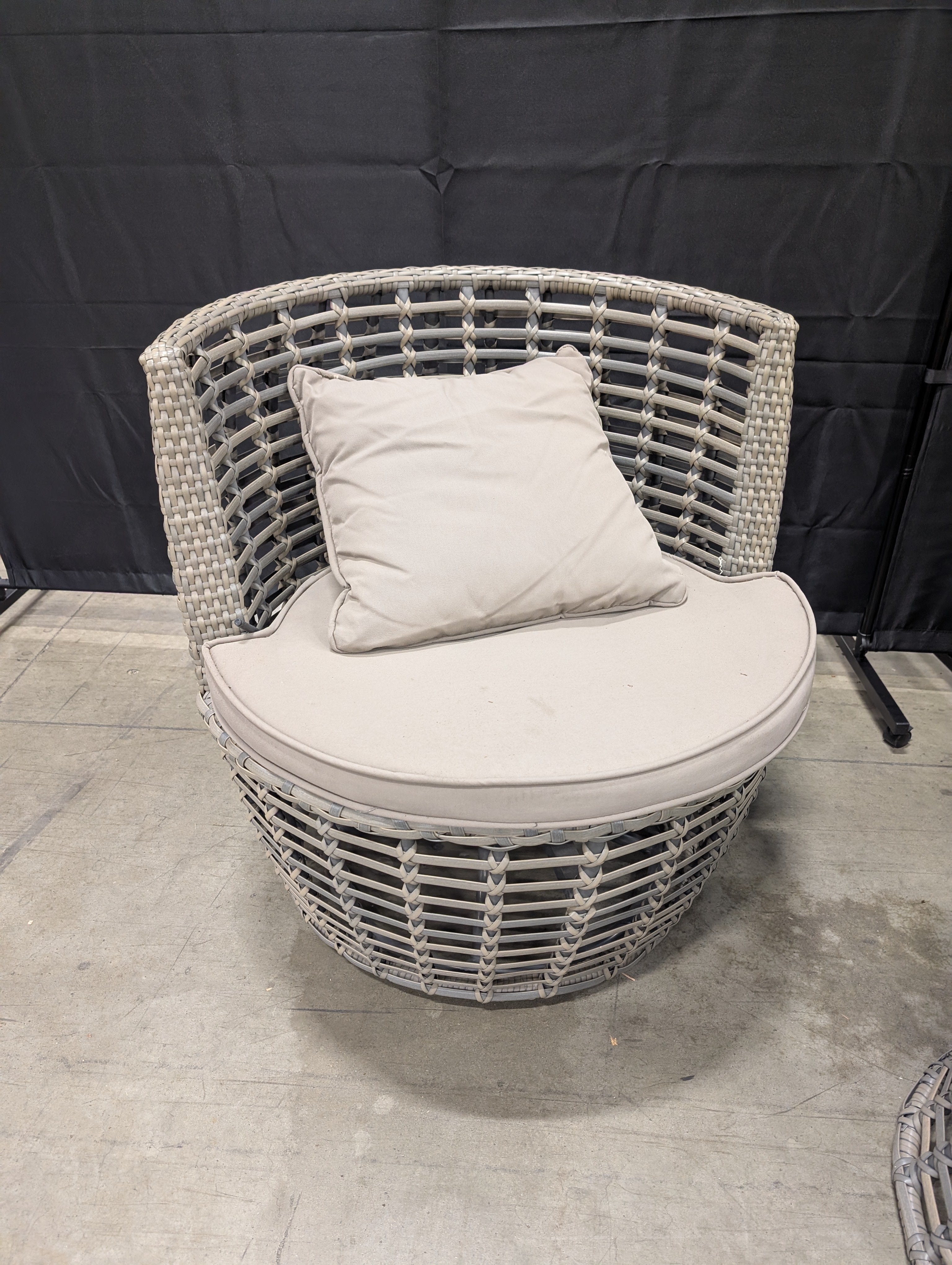 Magari Outdoor Woven 3 Piece Patio Set