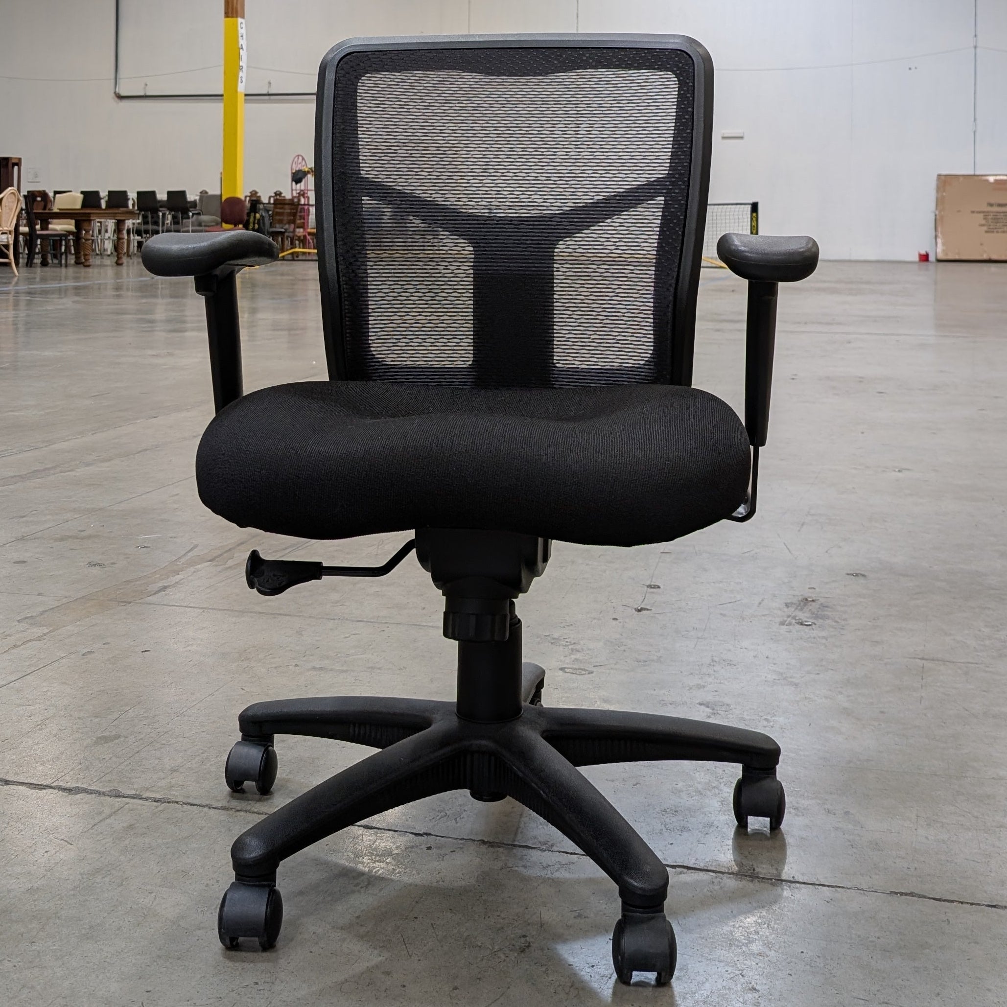 ProGrid Breathable Mesh Back Office Chair with built-in Lumbar Support