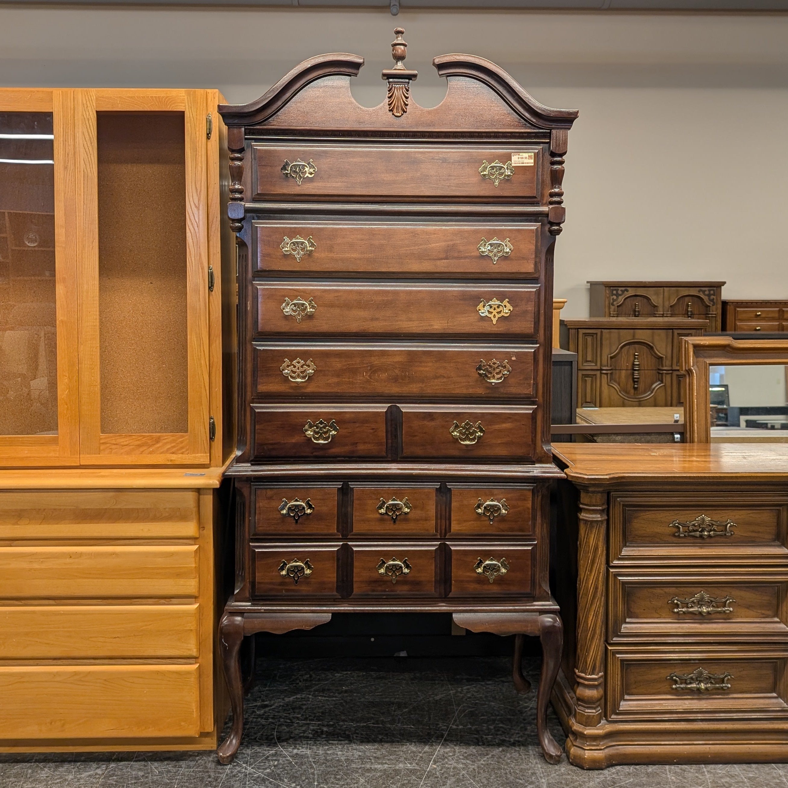 Traditional Highboy Dresser