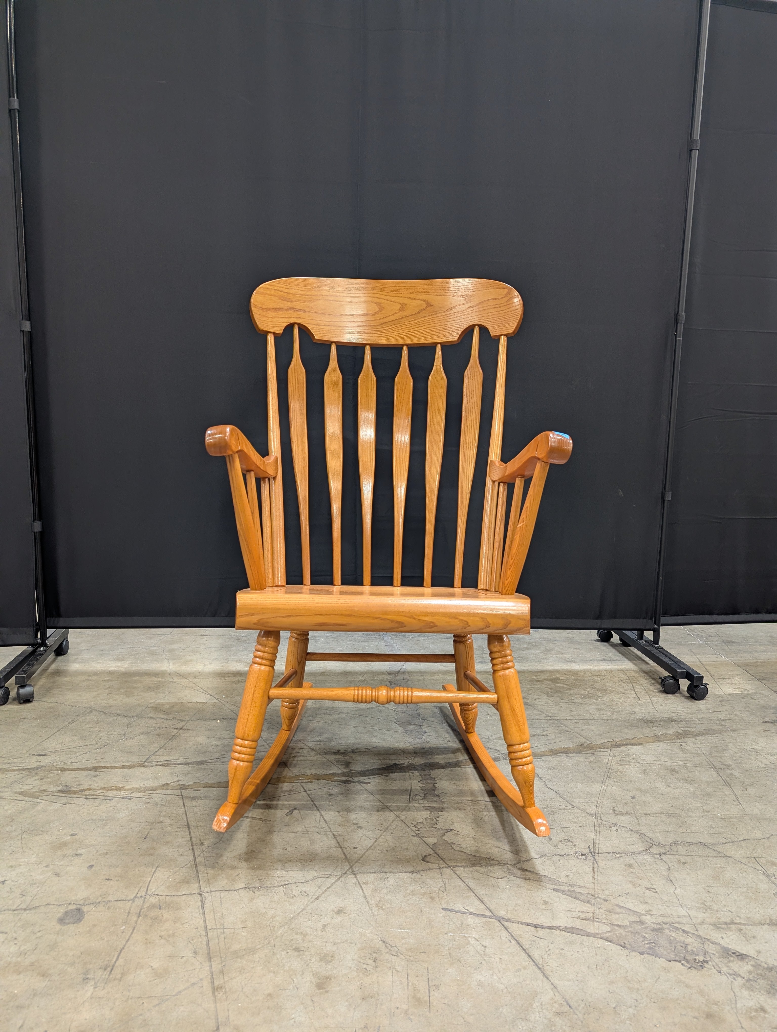 S. Bent & Bros. Wood Rocking Chair