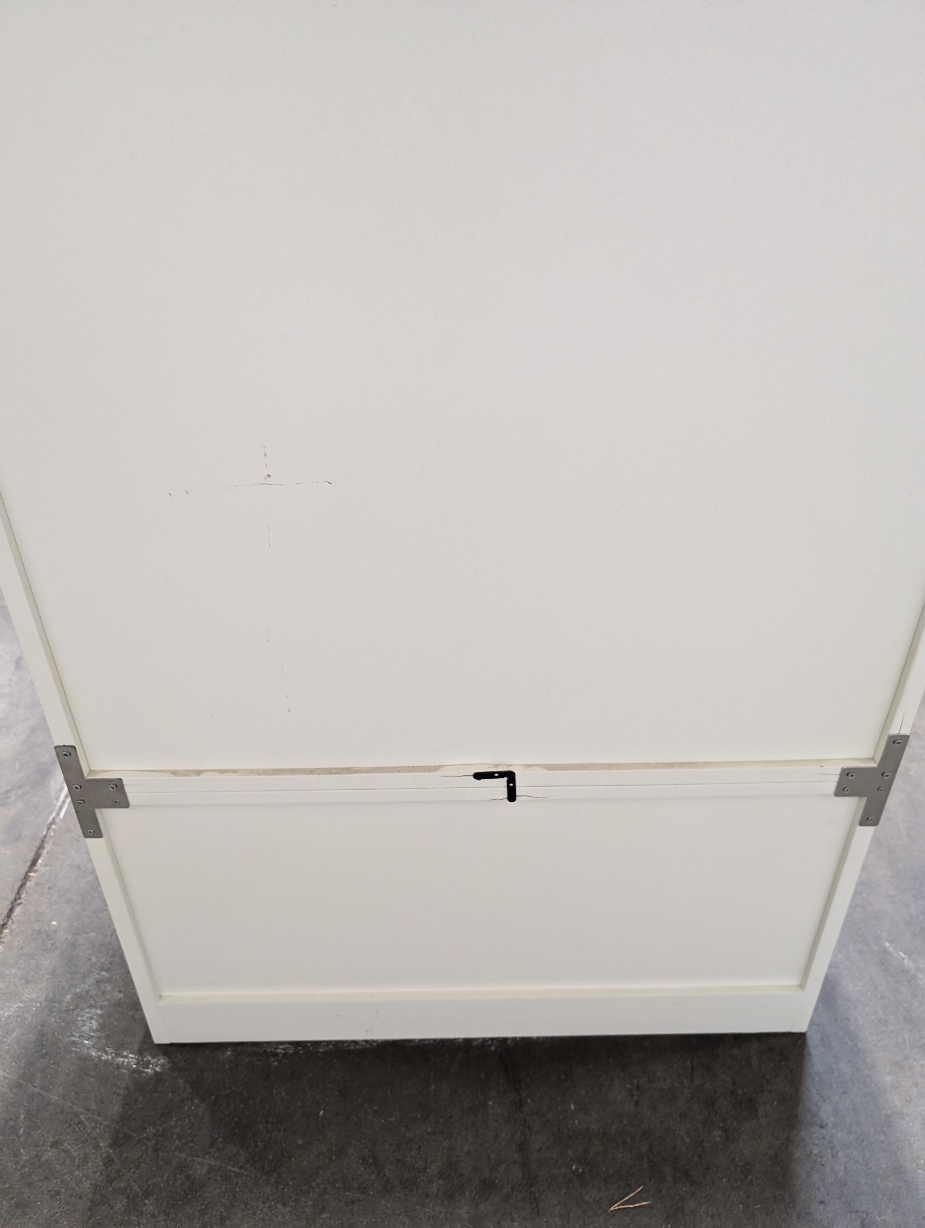 Versatile White Bookcase Shelving Unit with Bottom Drawer