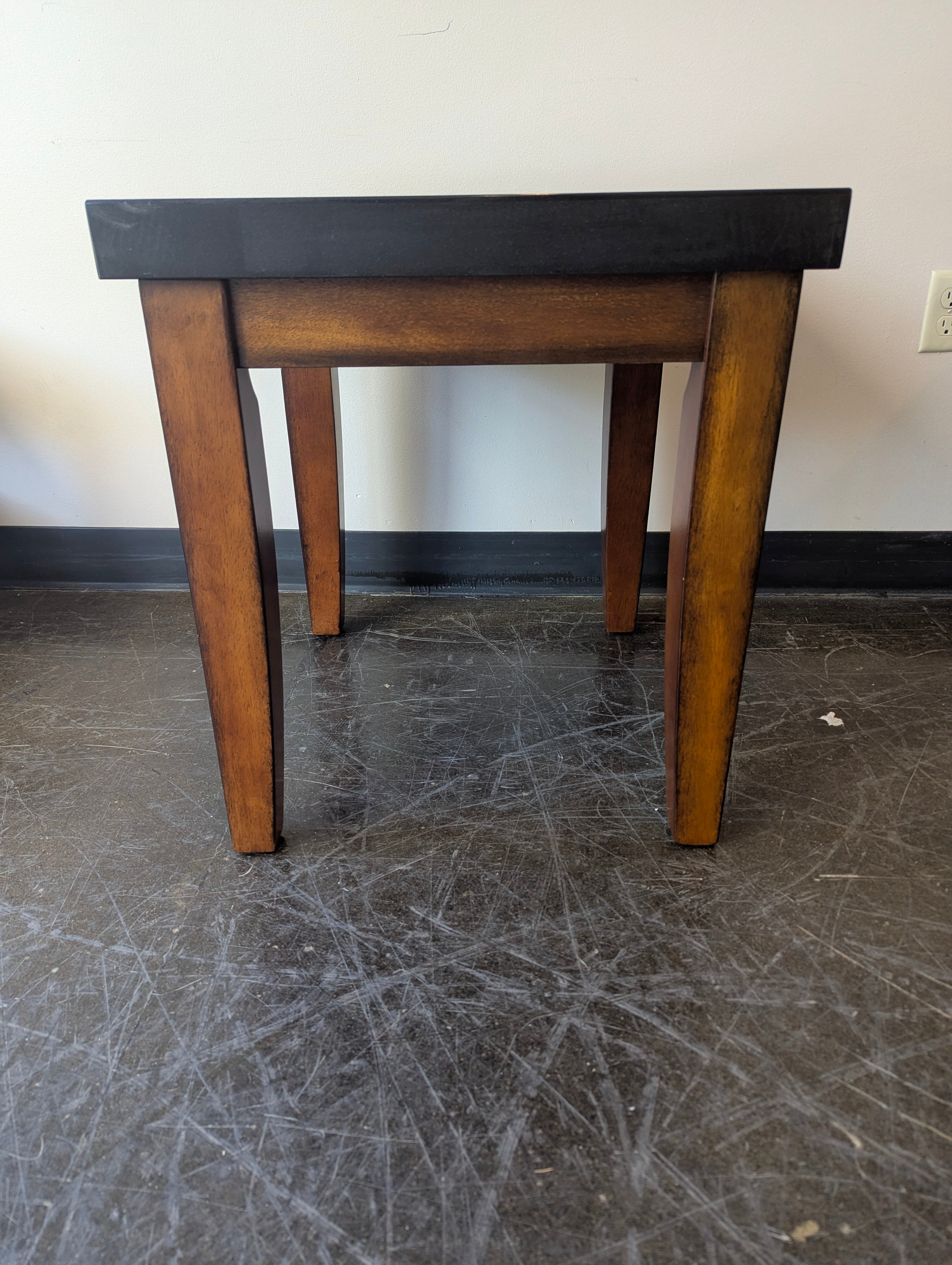 Black Stone Top Table