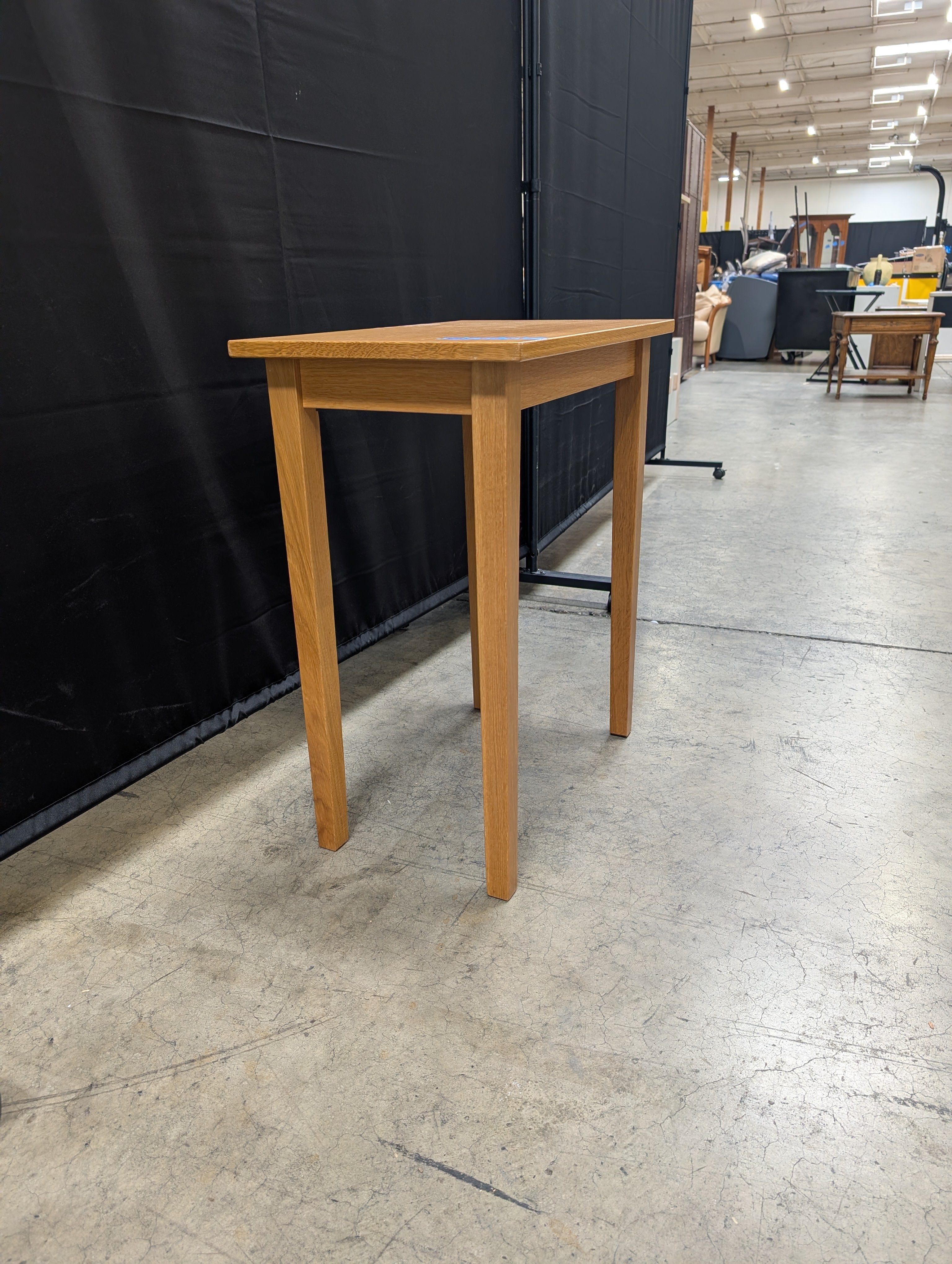 Rectangular Light Wood Accent Table