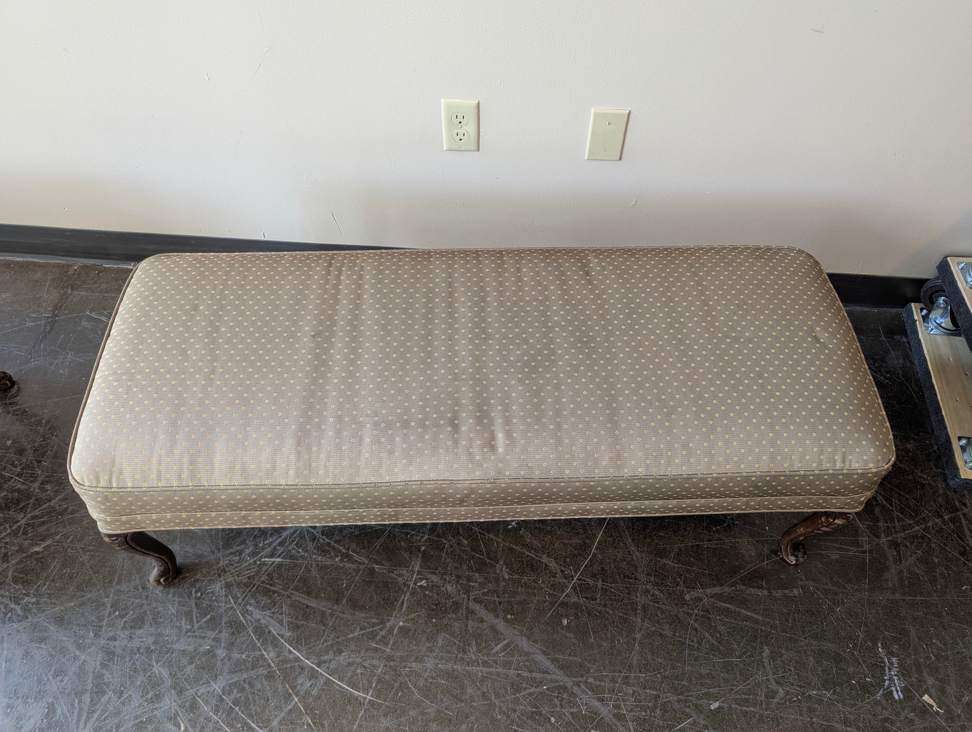 Olive Green Ottoman
