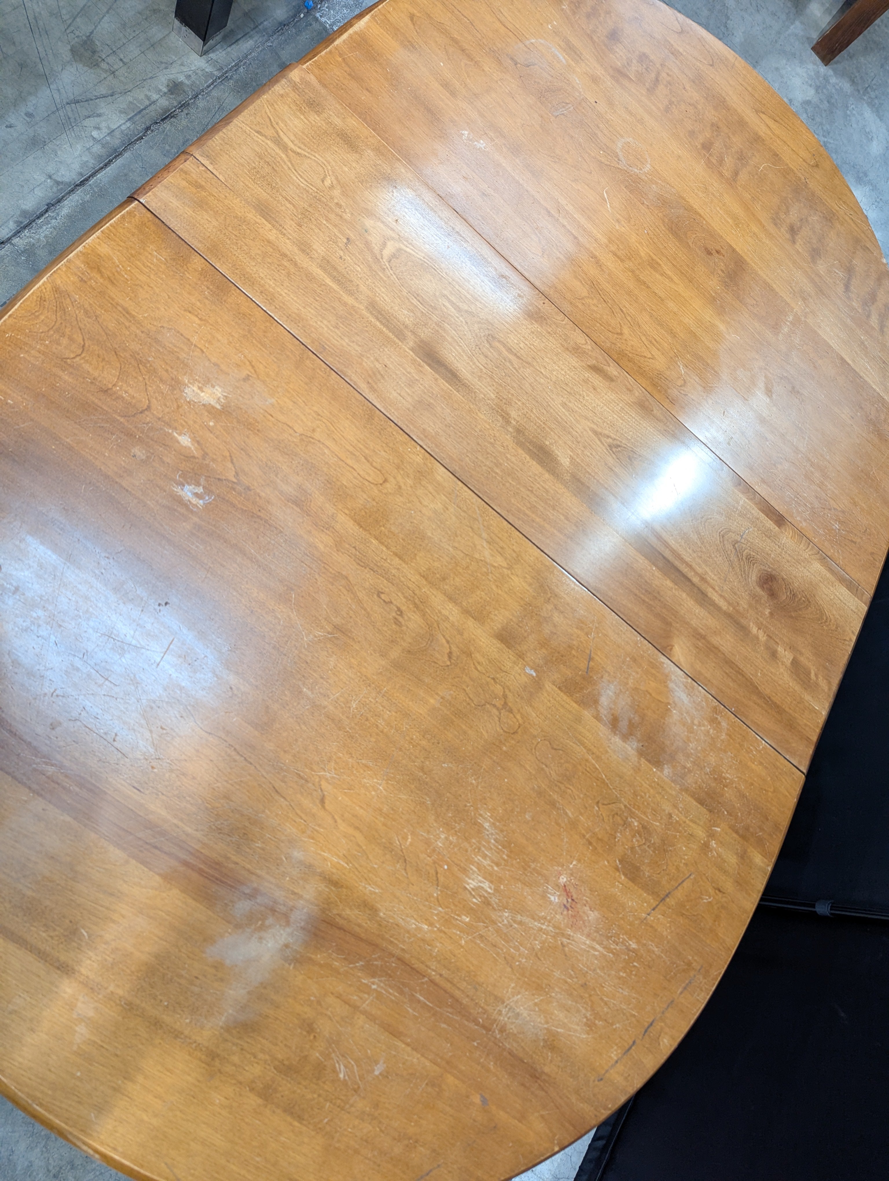 Cambridge Hardwood Oval Extension Dining Table