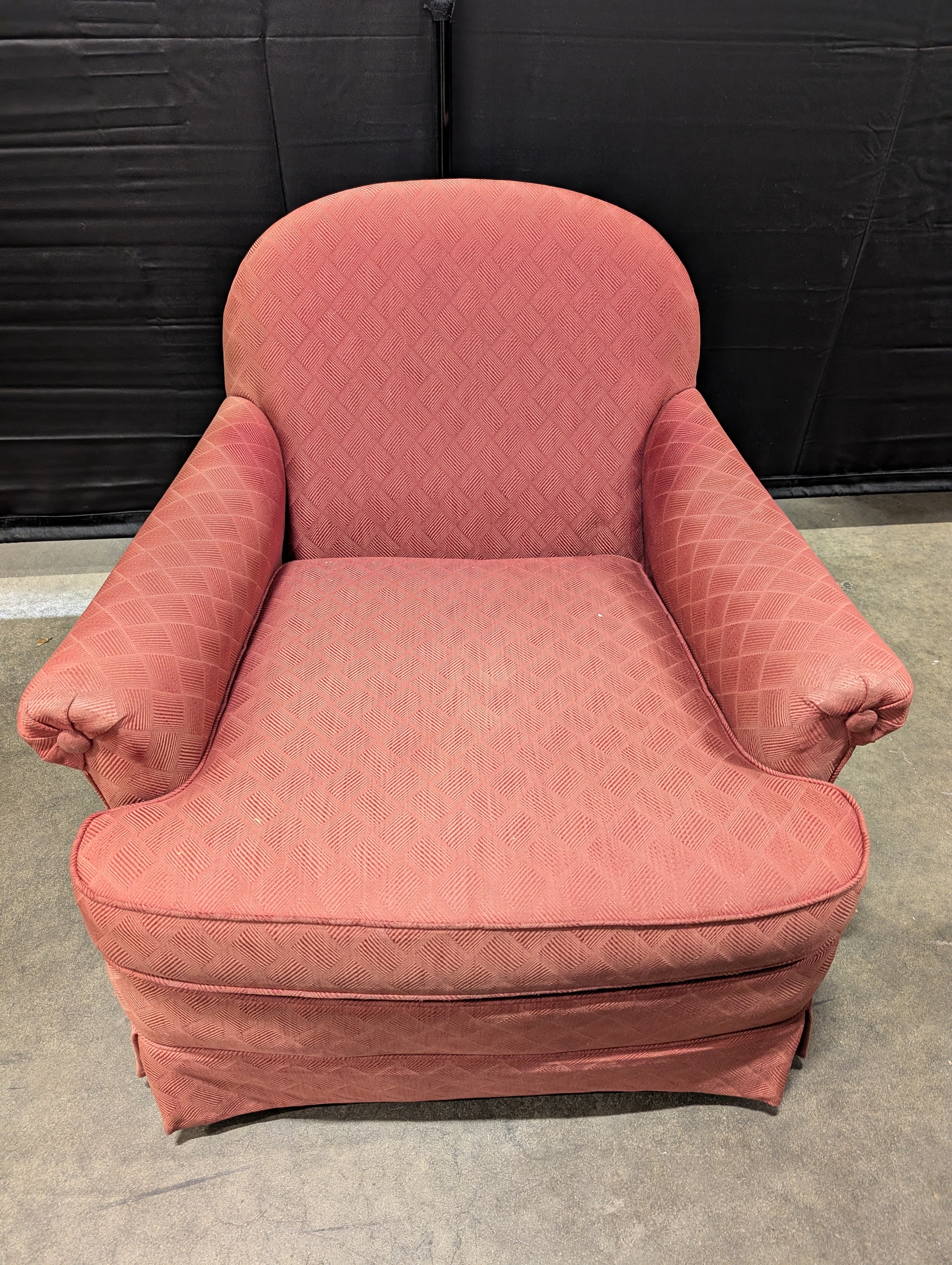 Textured Pink WOODMARK Original Armchair