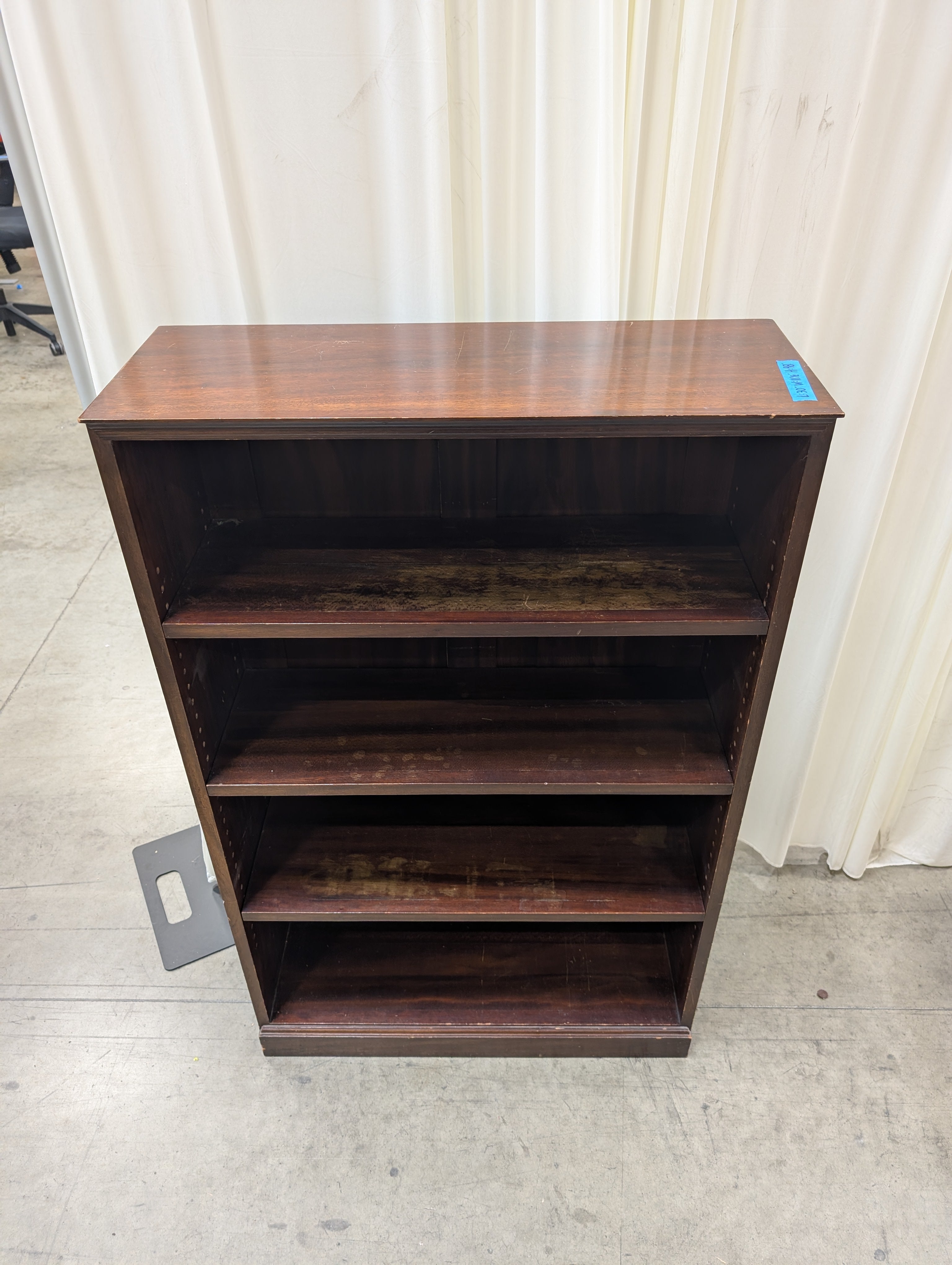 Dark Mahogany Tone Bookcase in Wood