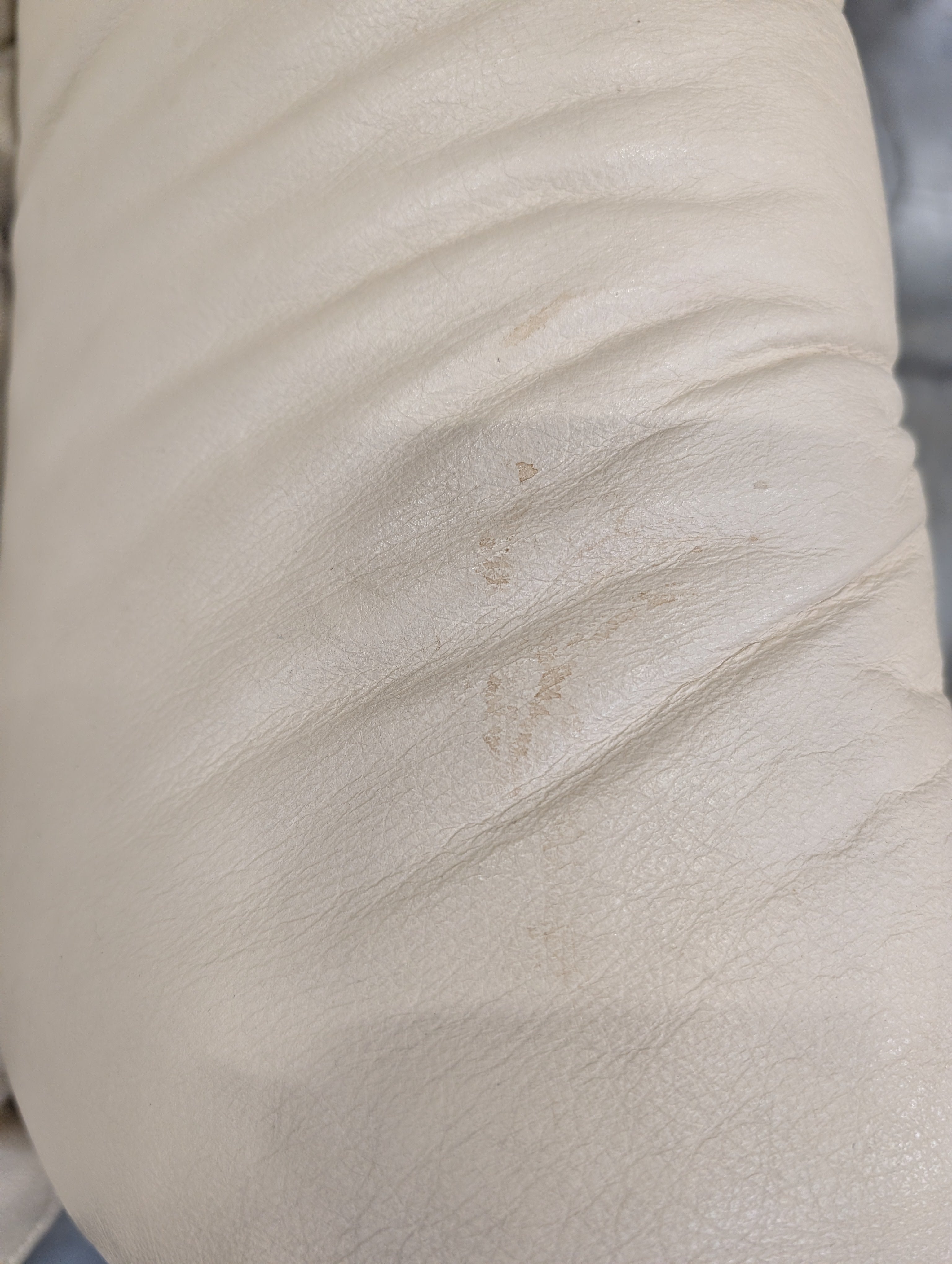 Emerson Leather Cream Sofa