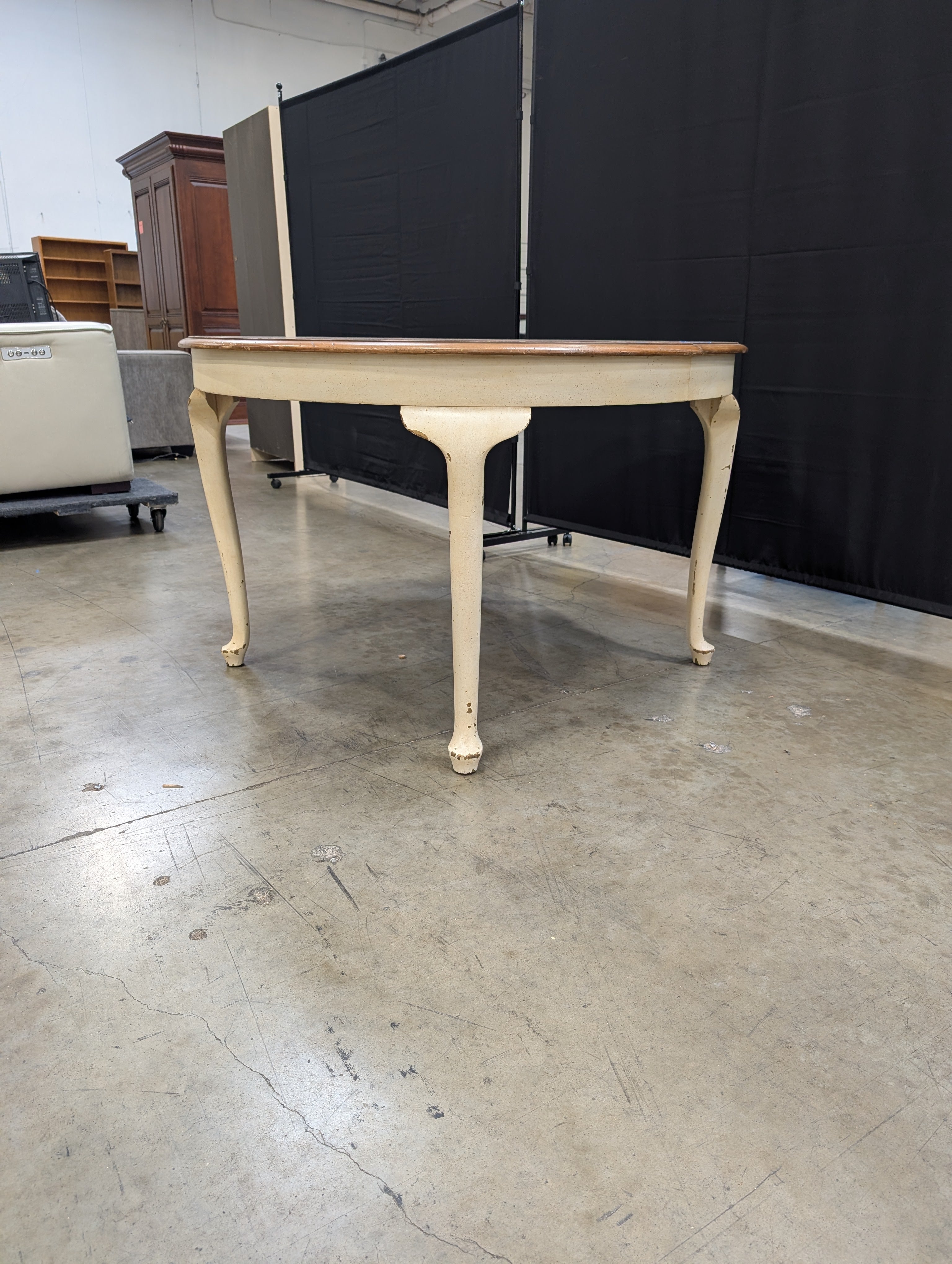 Versatile Round Wood Drop Leaf Dining Table