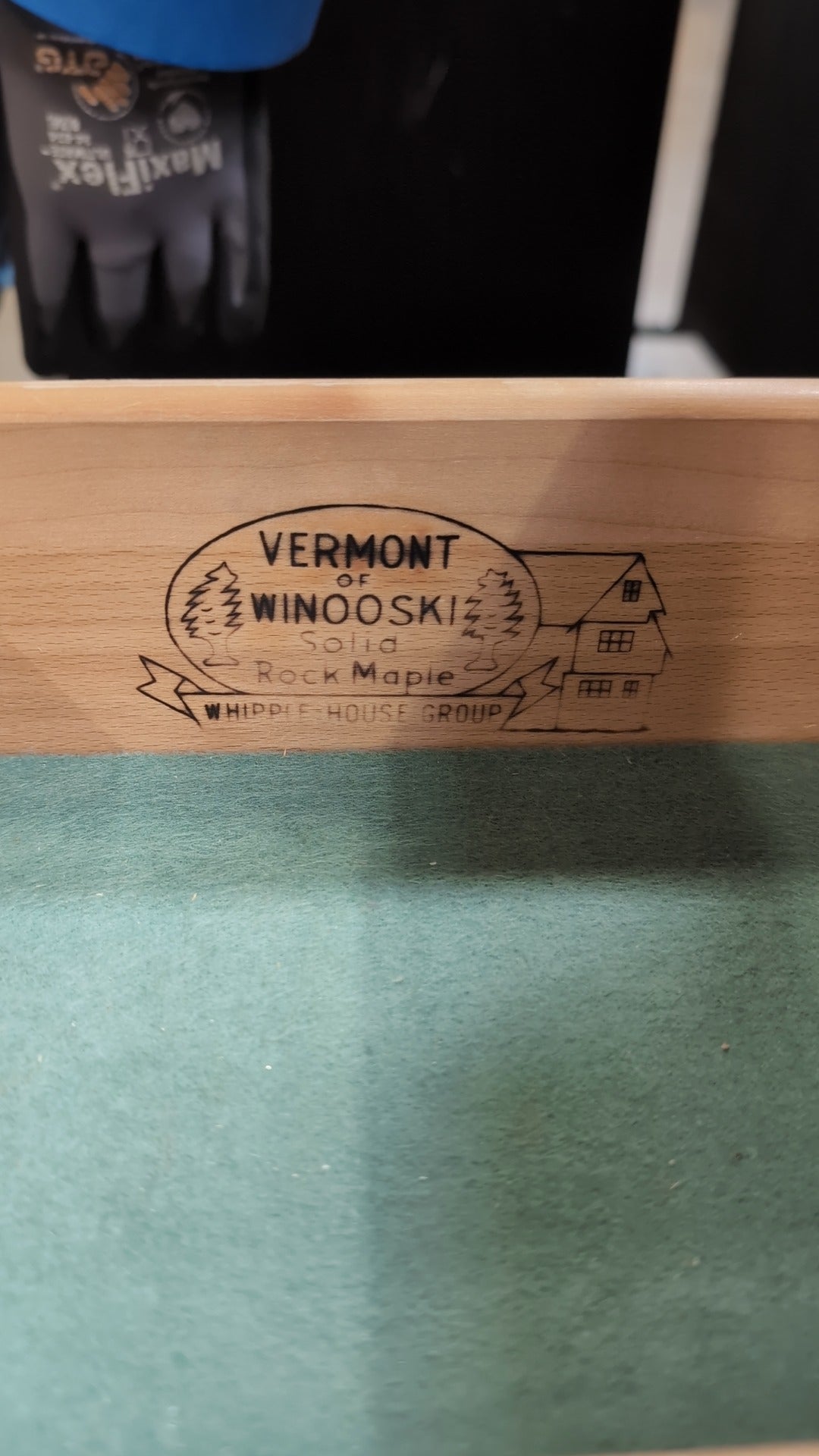 Vintage Vermont of Winooski "Whipple House Group" solid rock maple furniture Sideboard