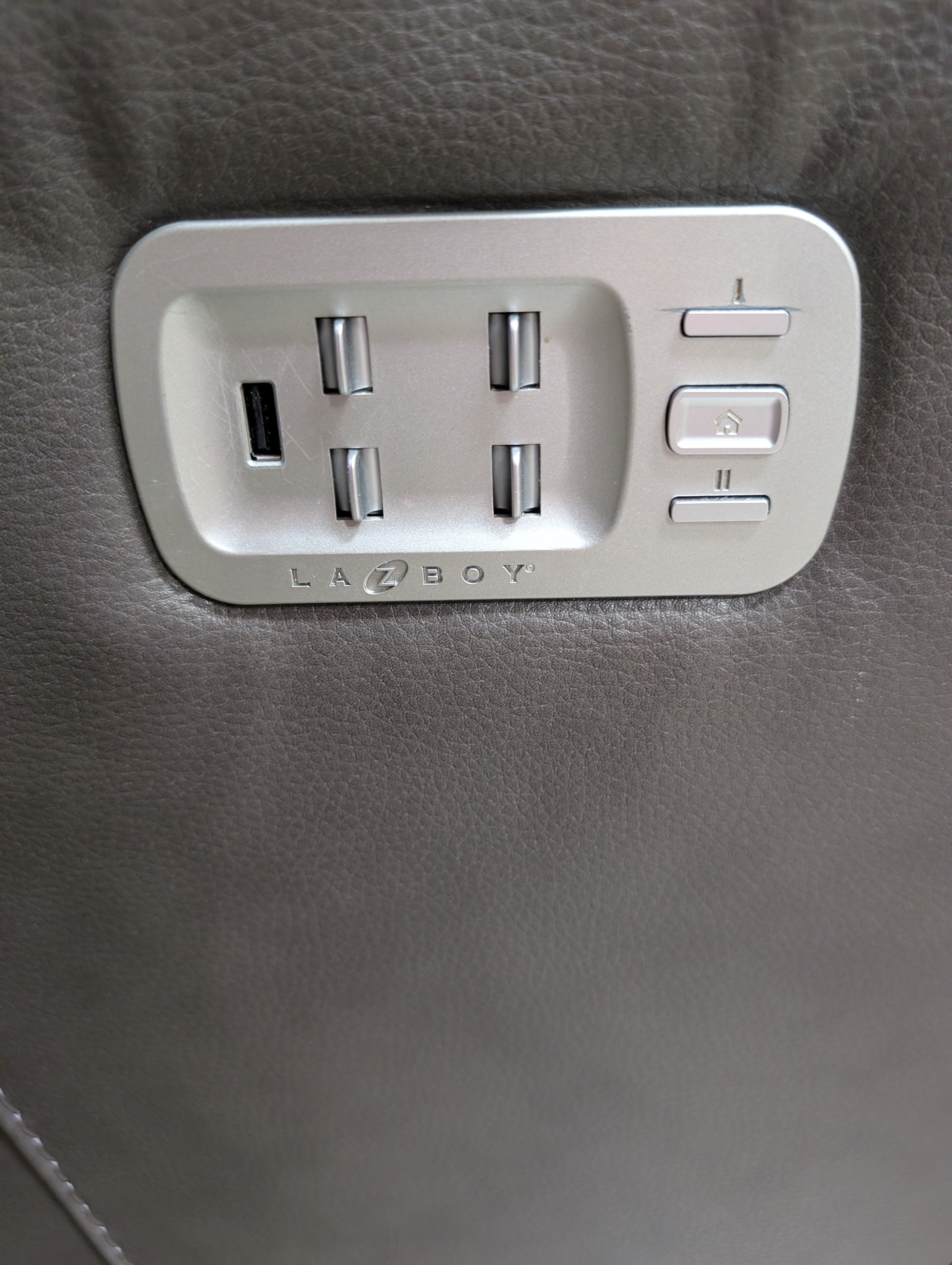 Grey LaZboy Electric Reclining chair
