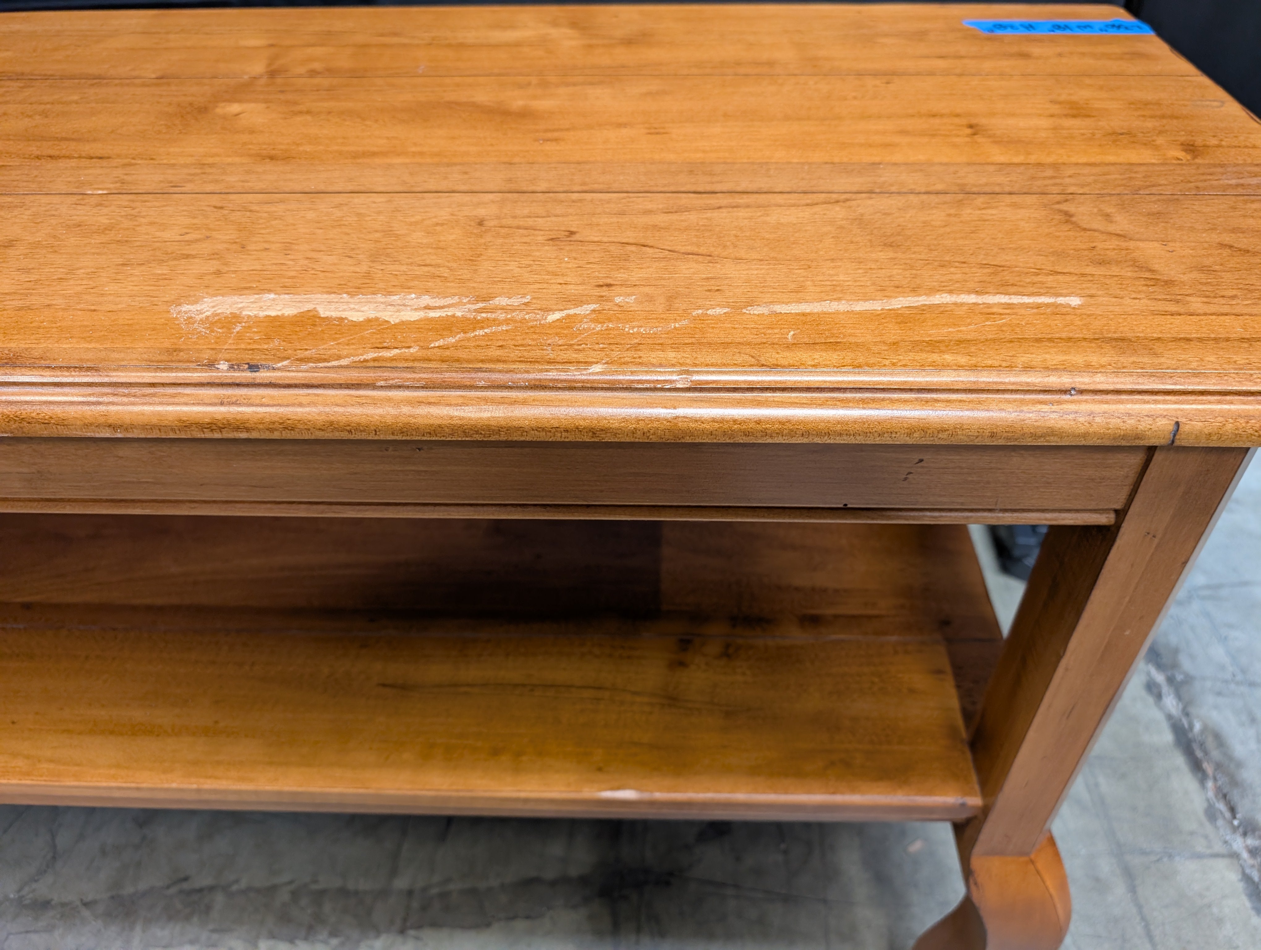 Ethan Allen Legacy Collection Wood Console Table