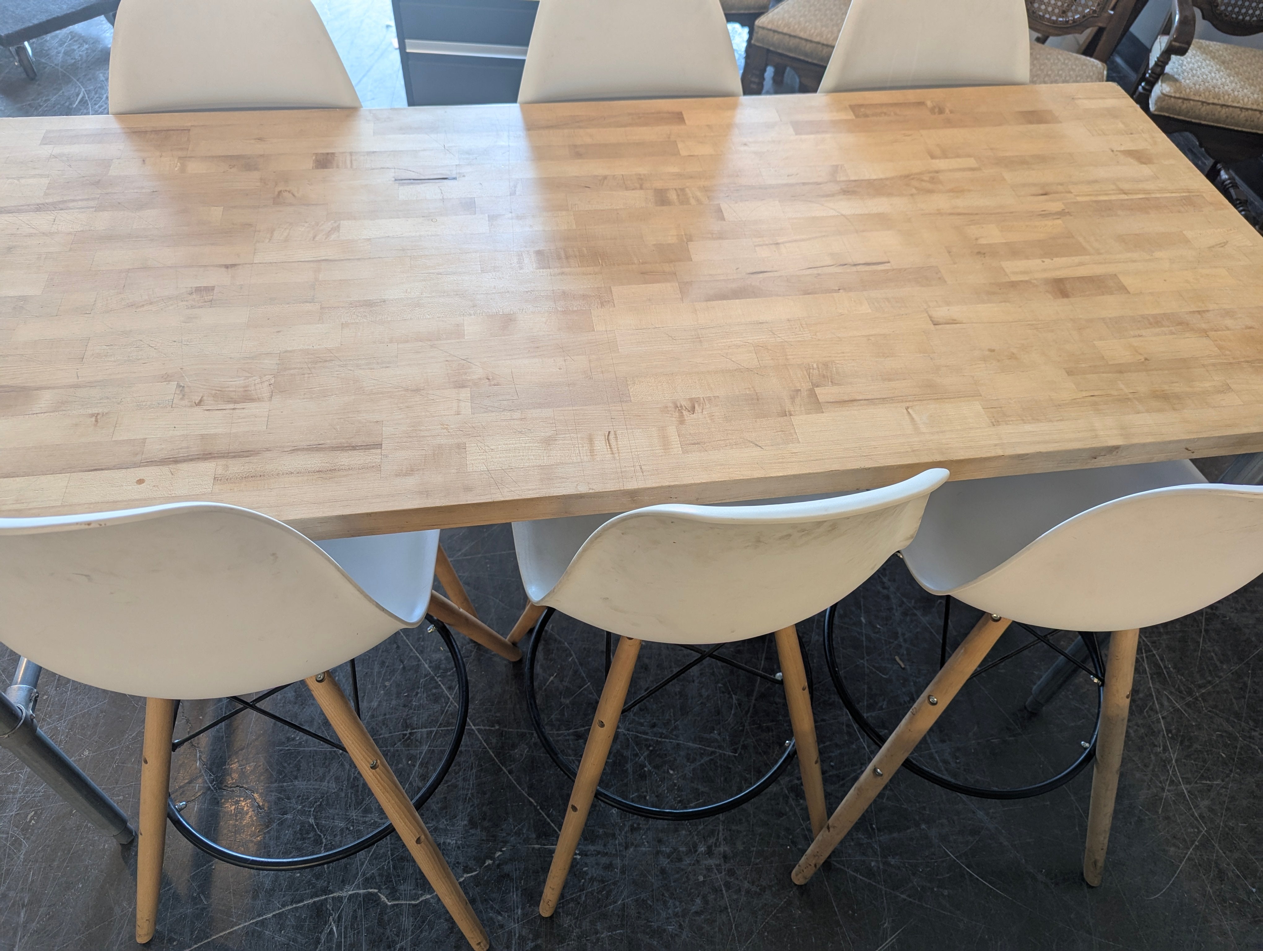 Dining Table With Six Chairs