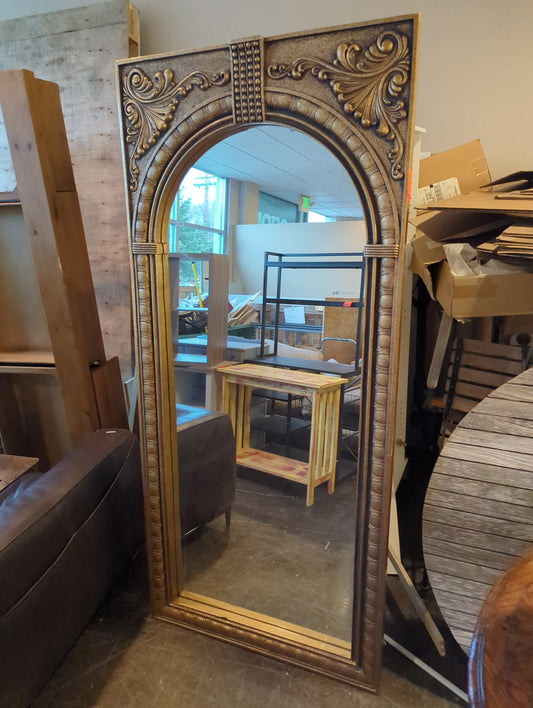 Ornate Tuscan Anthropologie-Style Mirror – 78” Tall