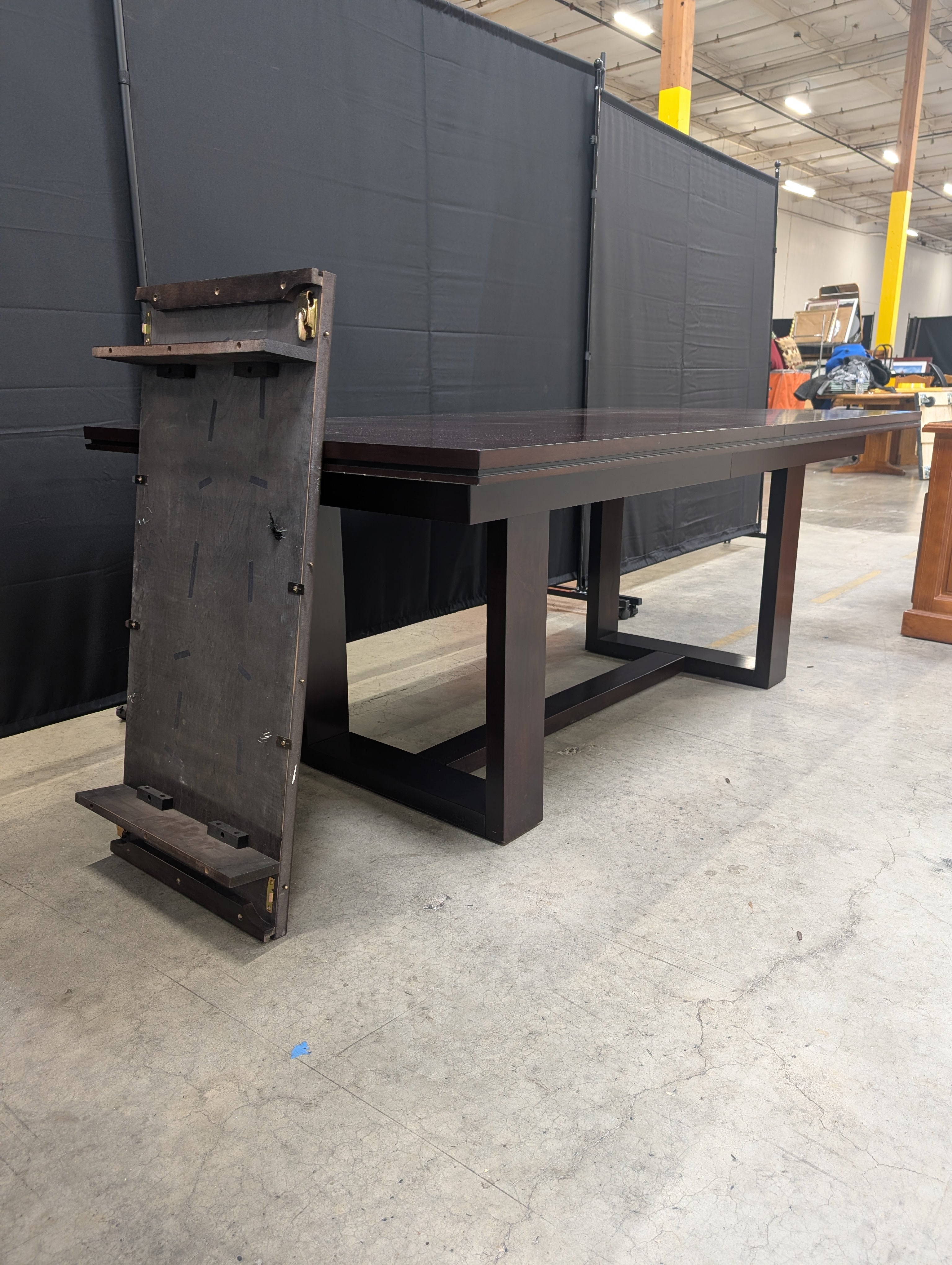 Dark Espresso O-Palier Brand Wooden Dining Table