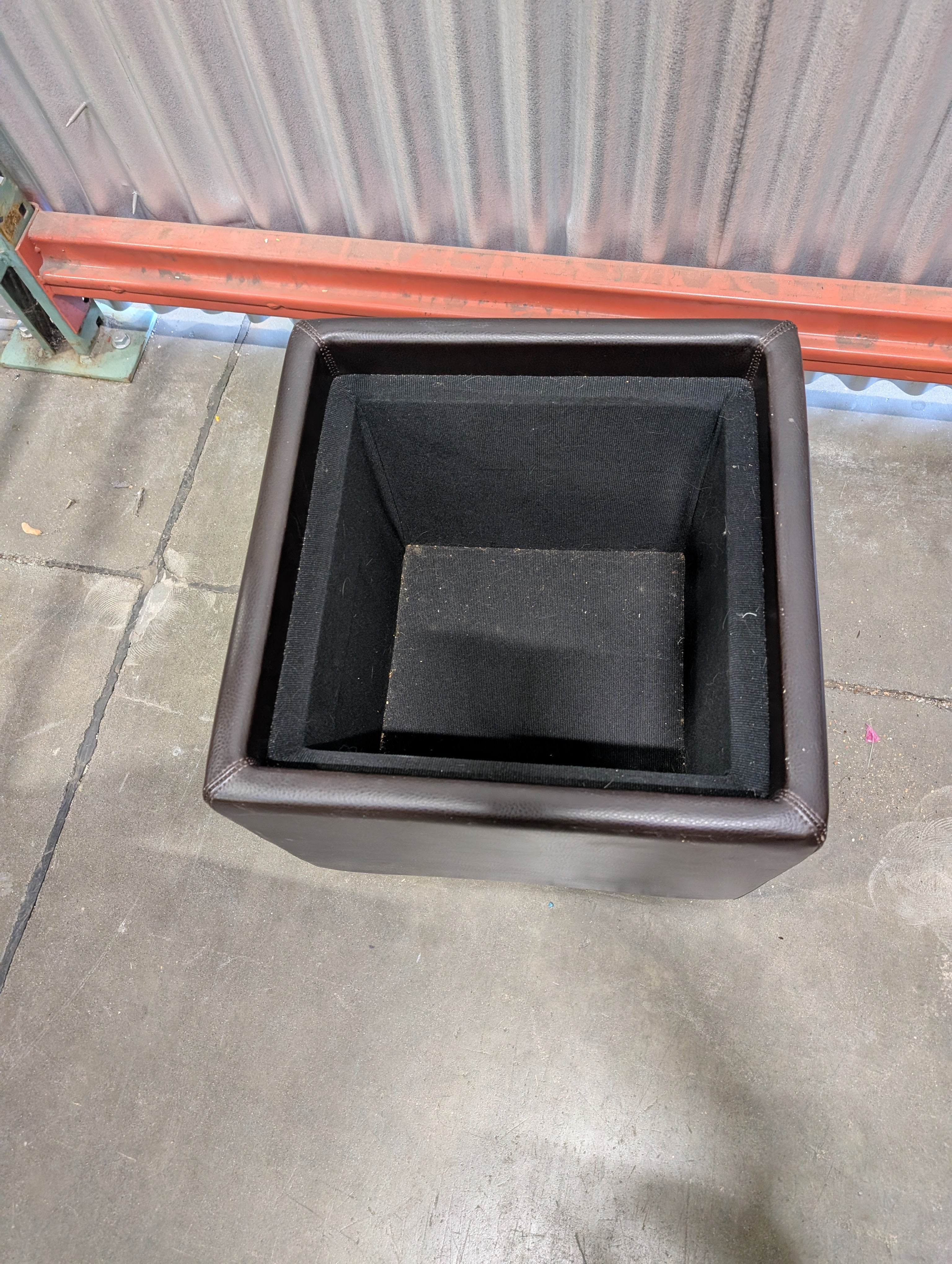 Versatile Upholstered Storage Ottoman