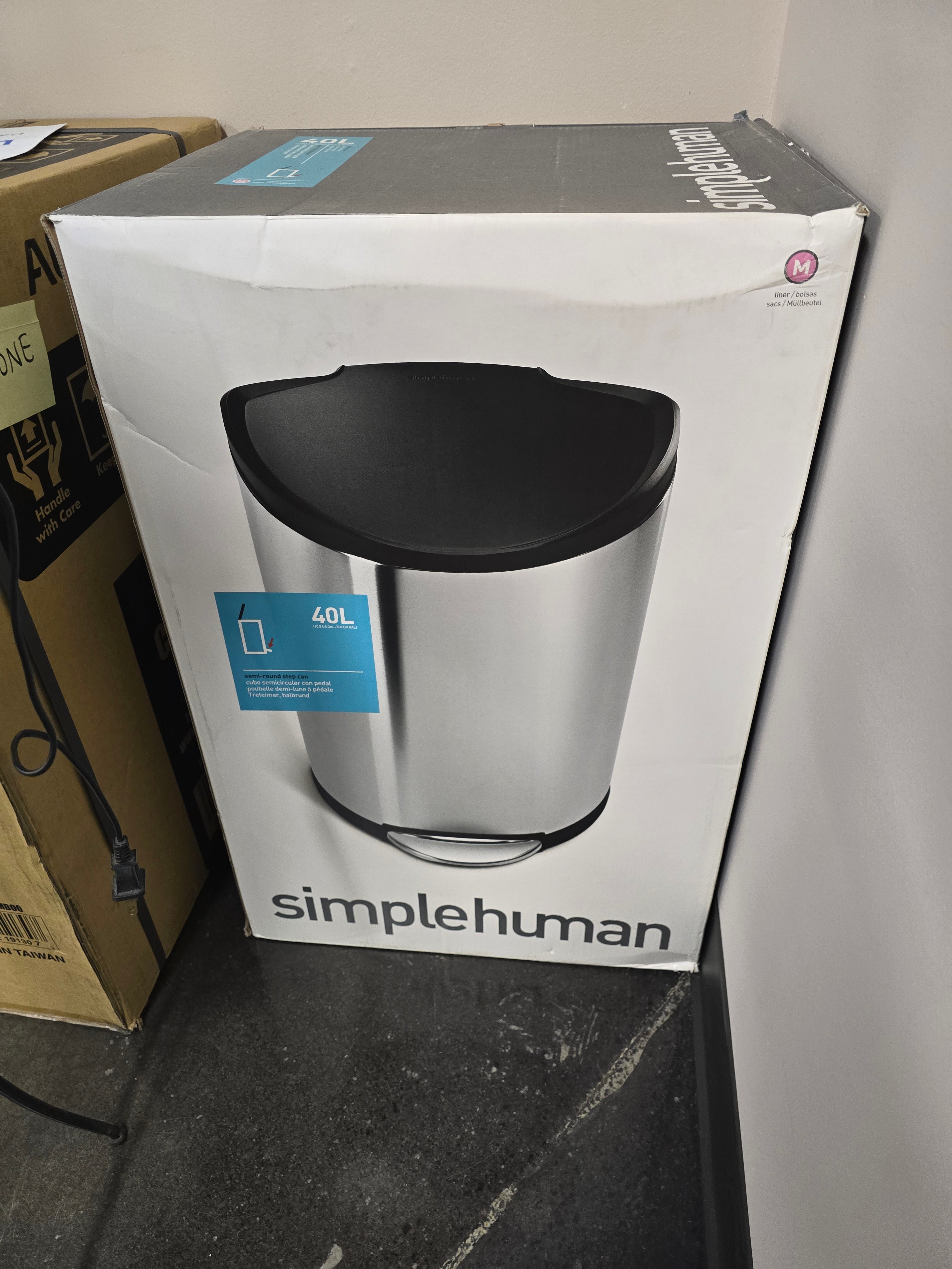 40L TrashCan Simple Human