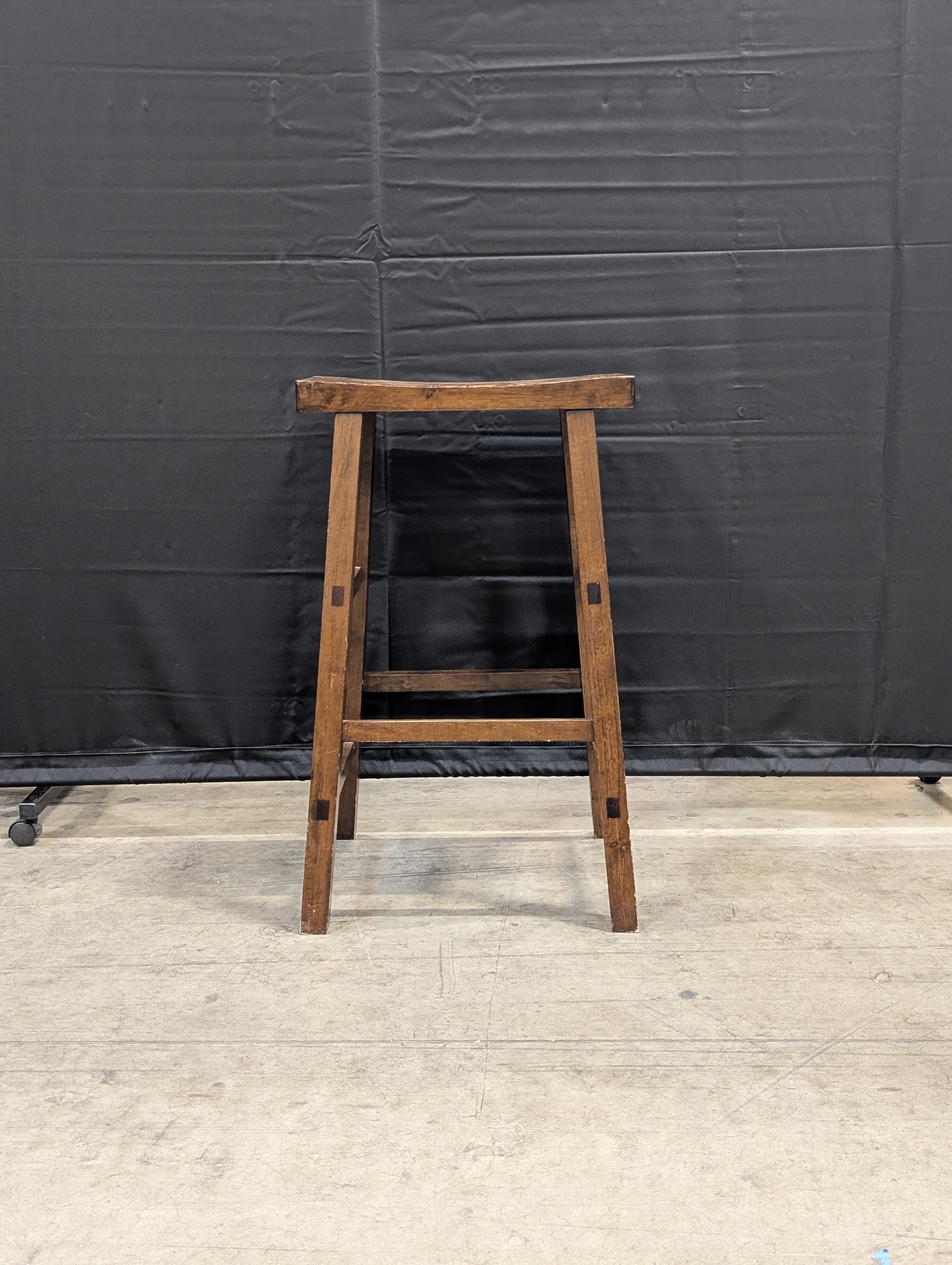 Rustic Solid Wood Linens and things Counter Stool