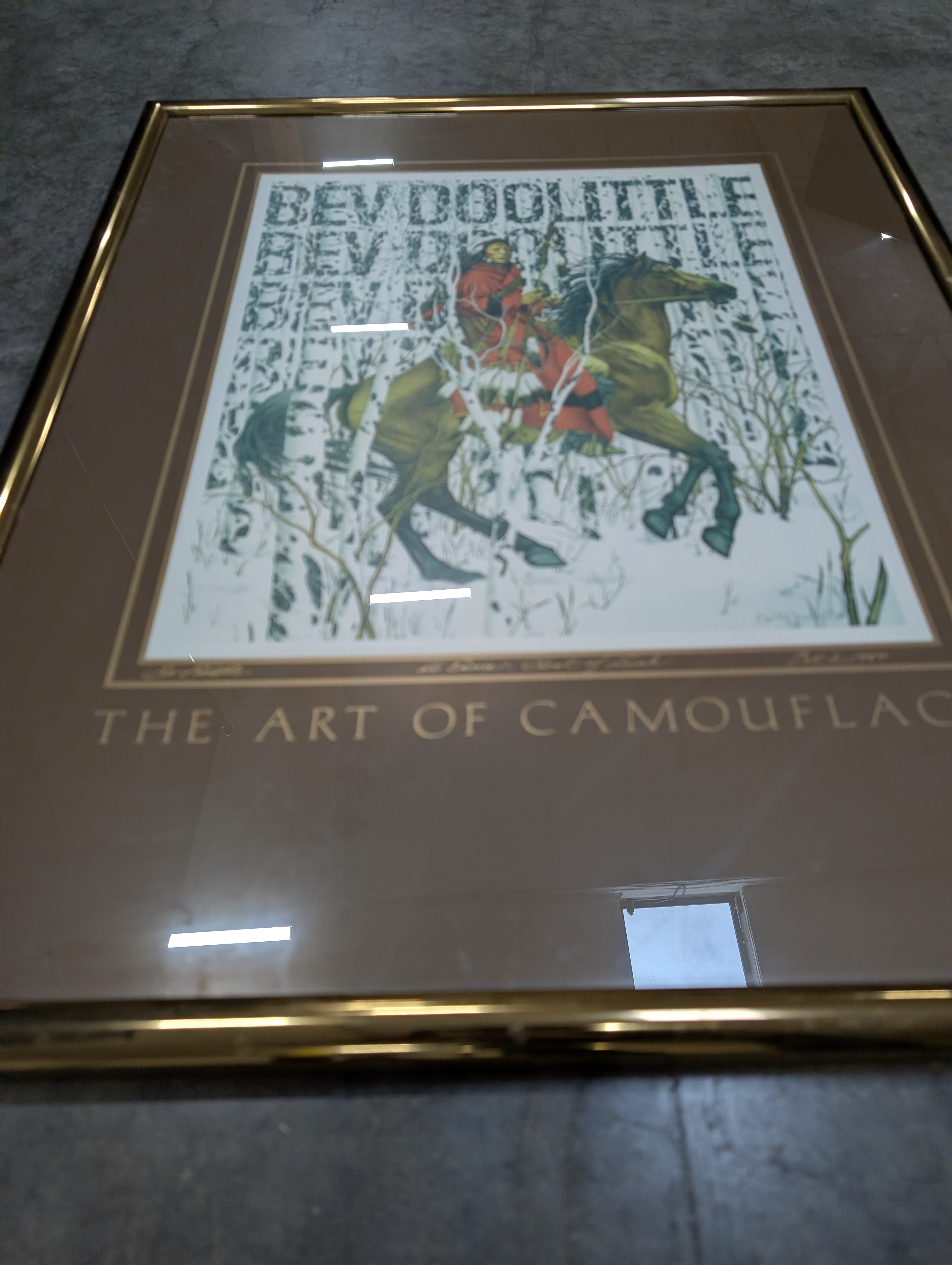 Bev Doolittle 'The Forest Has Eyes' Framed Art Print