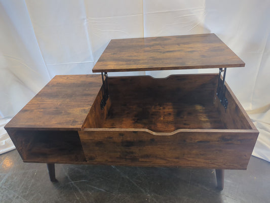 Wood coffee lift top coffee table