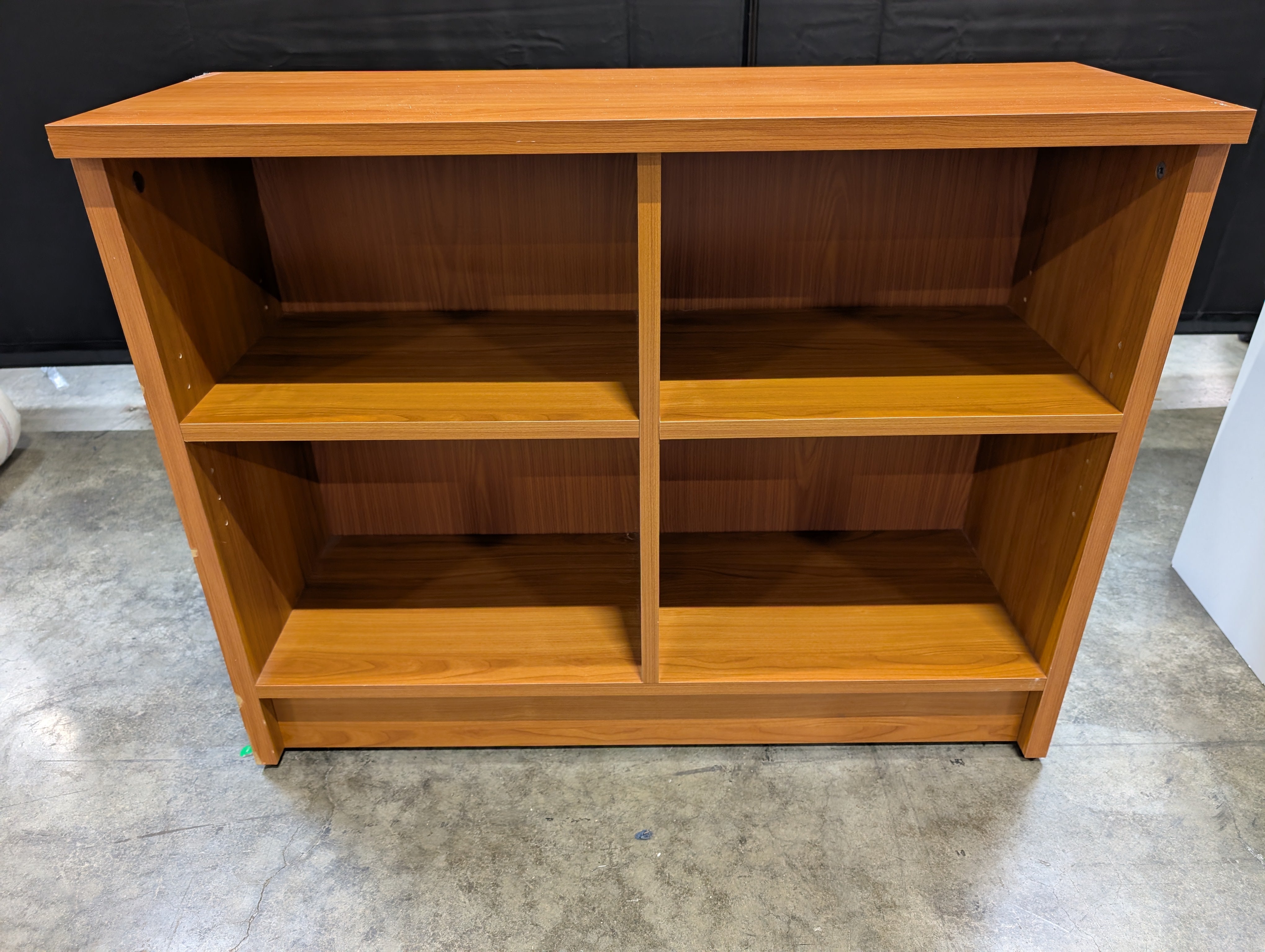 Versatile Brown Wood Storage Shelf