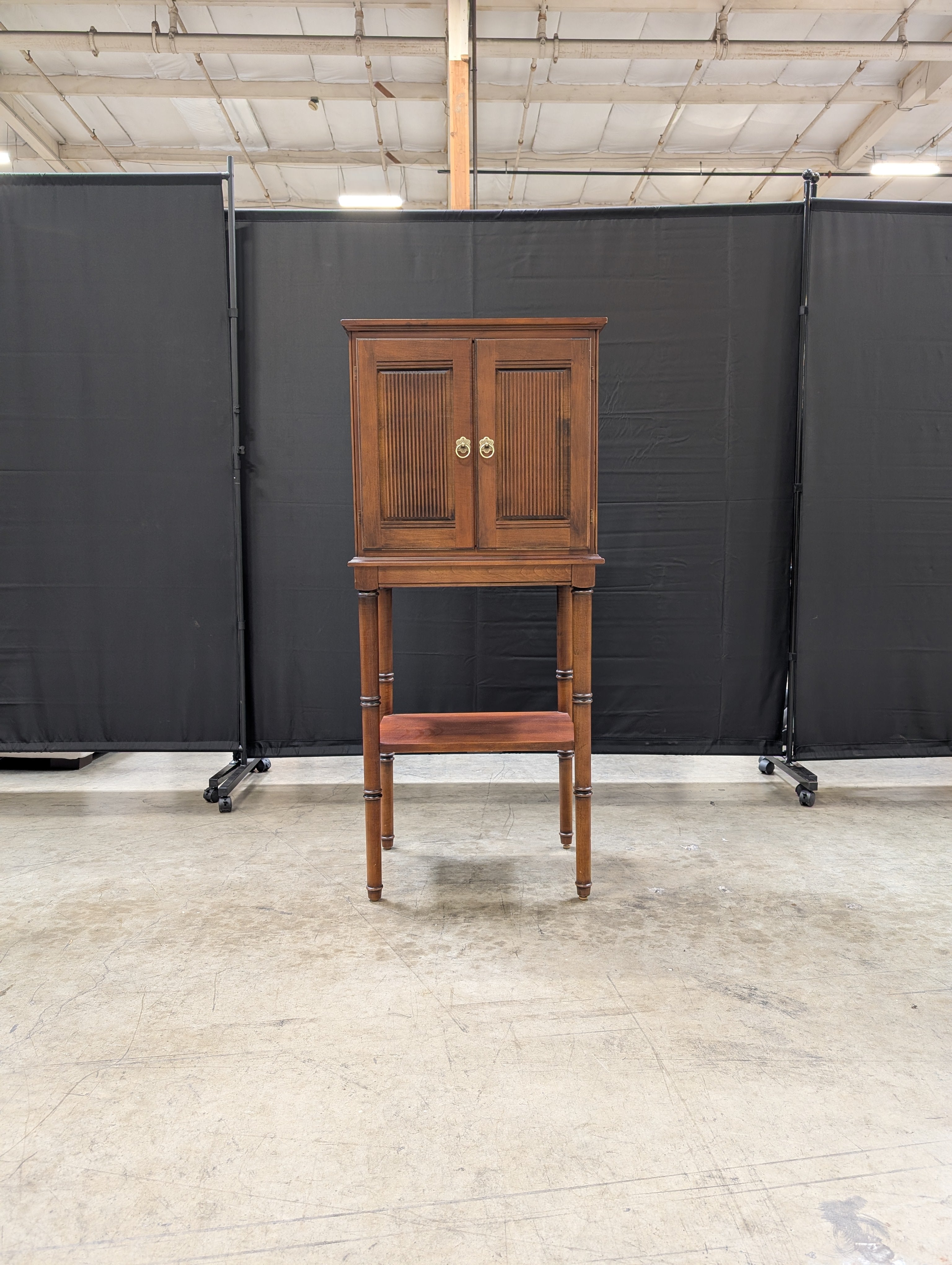 Ethan Allen Cherry Bar Cabinet
