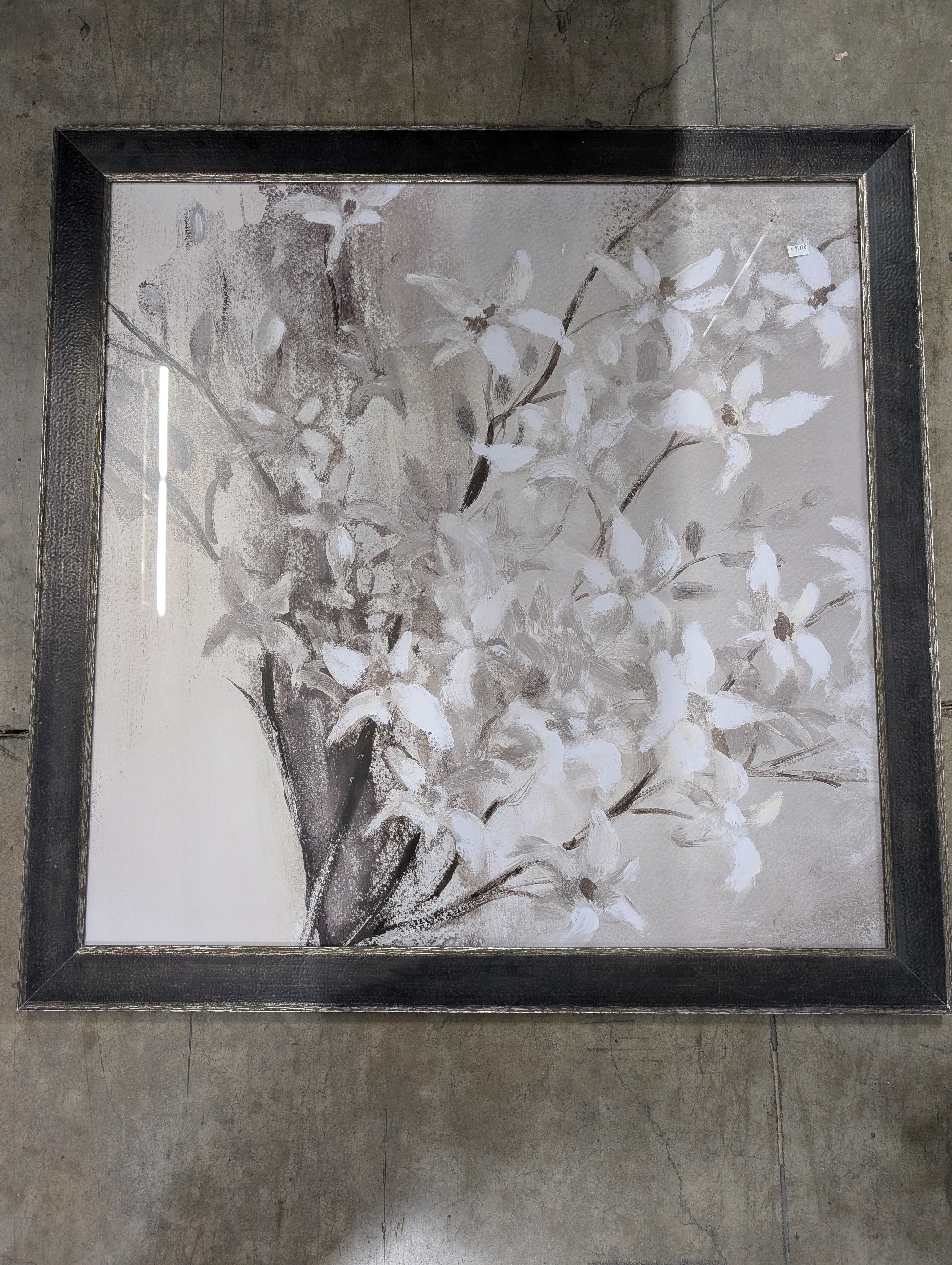 Monochrome Botanical Framed Wall Art