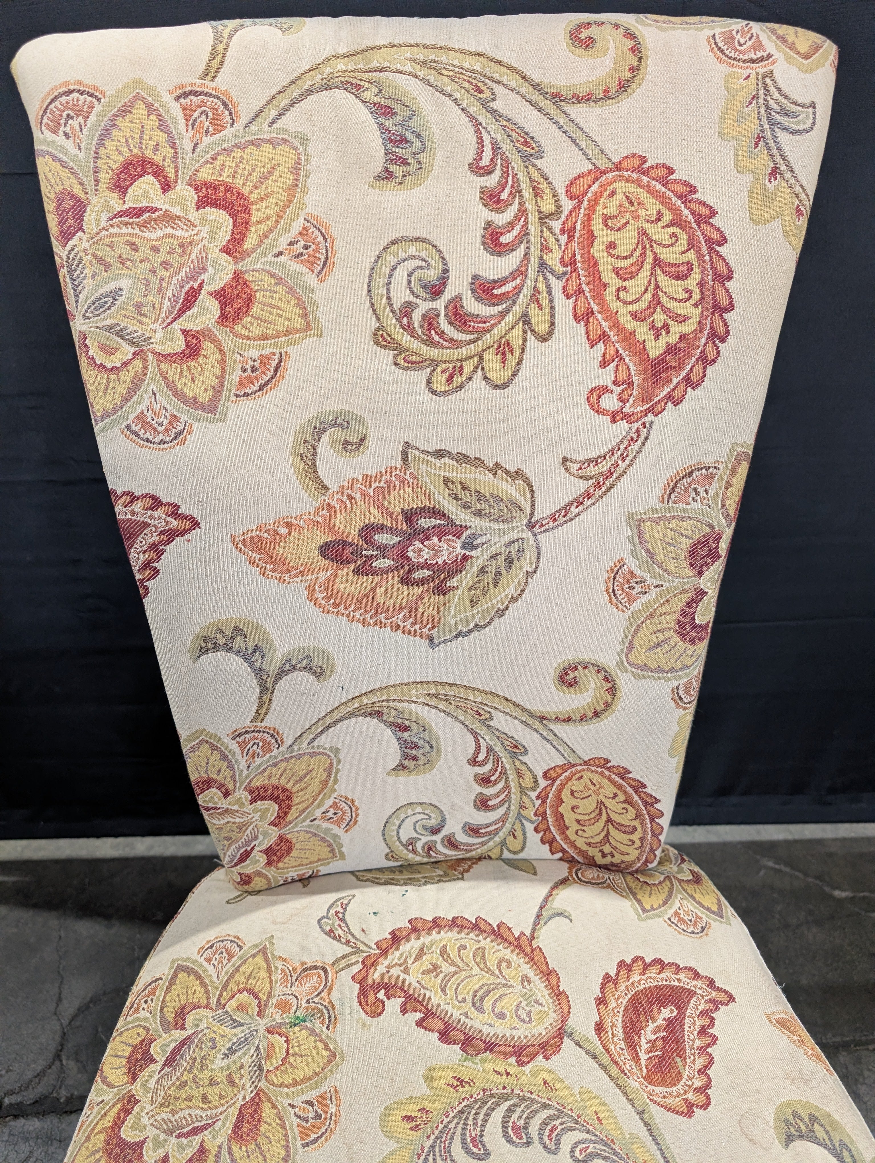 Paisley Upholstered Chairs