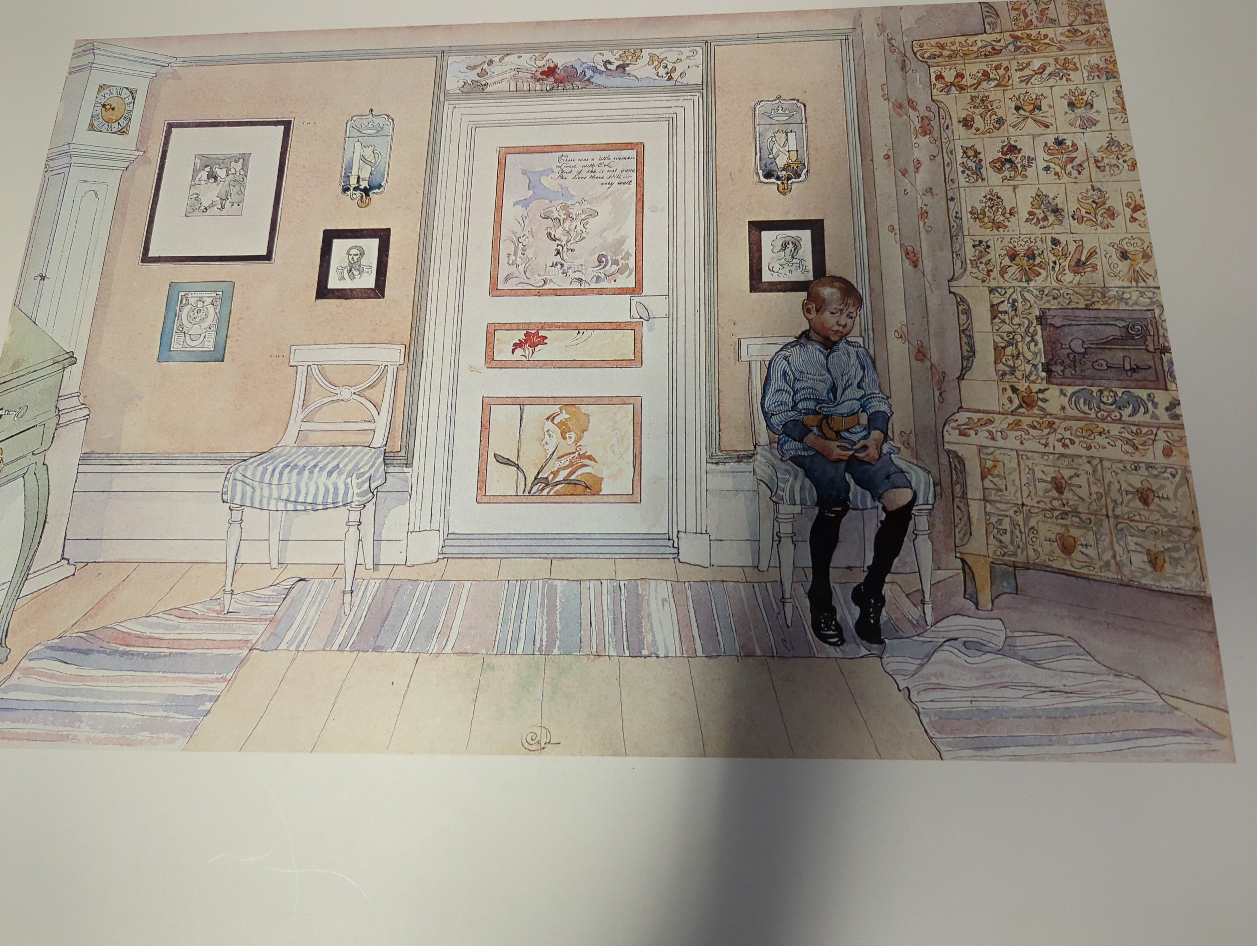 Carl Larsson's "In the Corner"