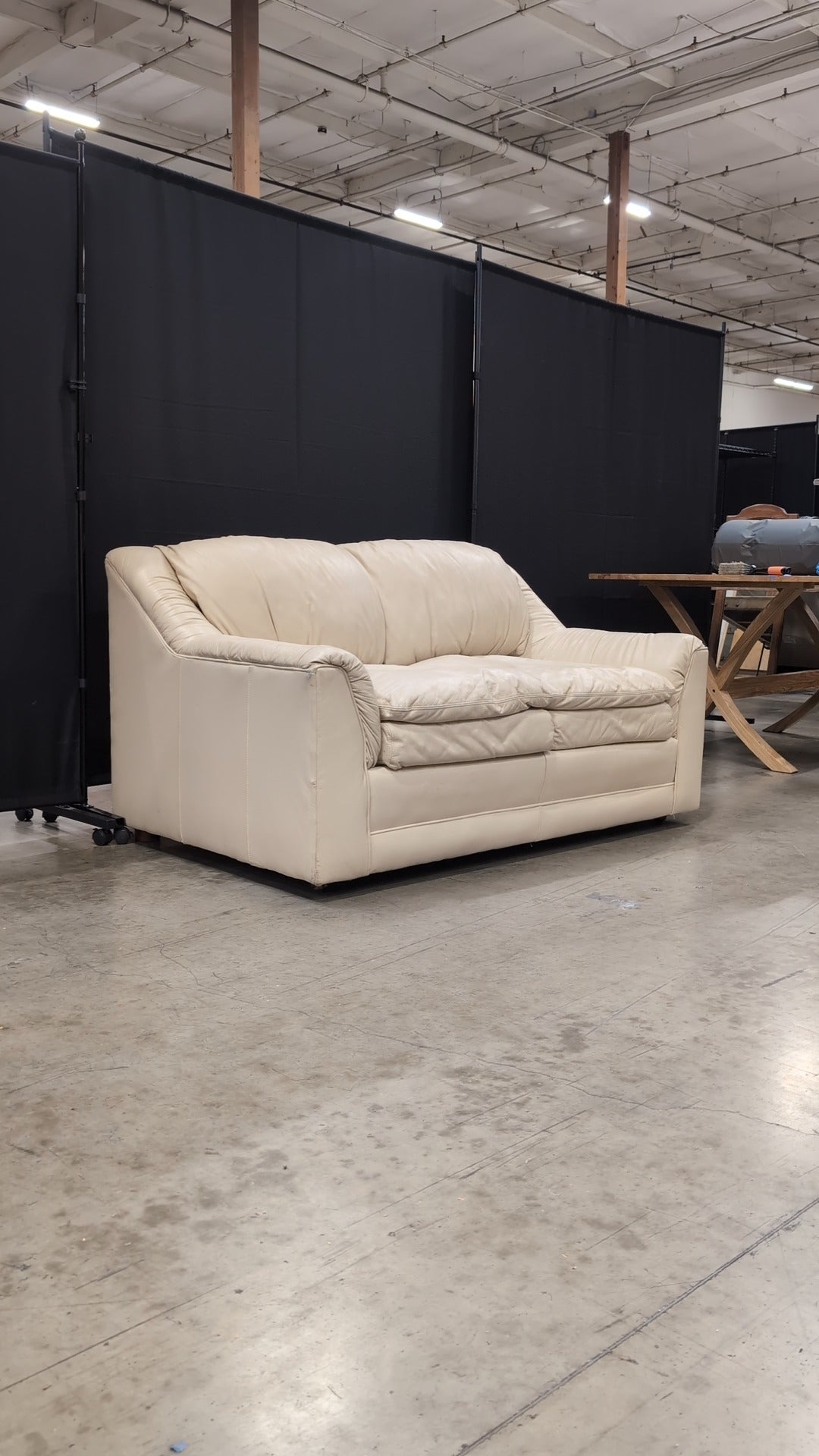 Emerson Leather Loveseat