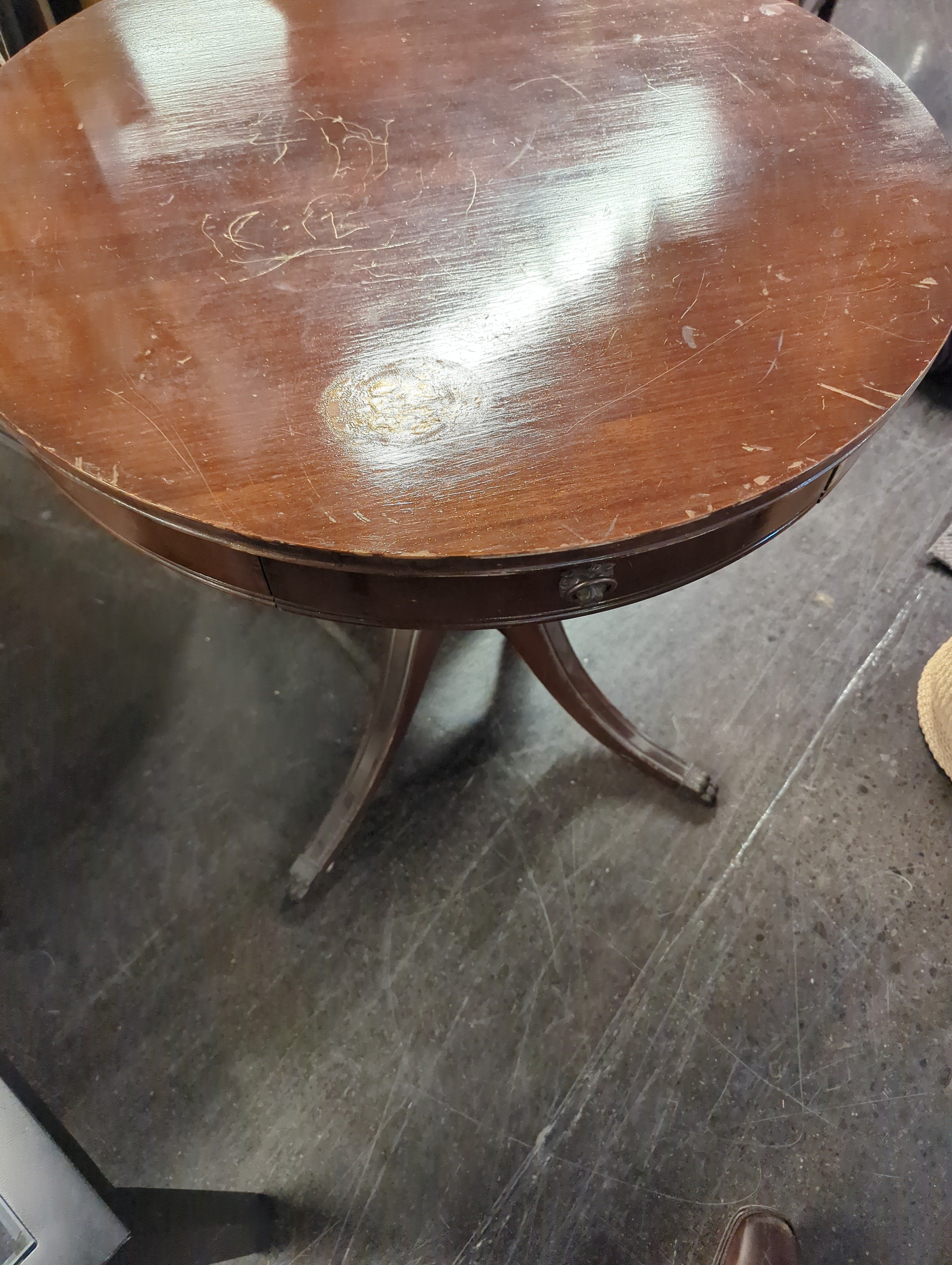 Round Foyer Table