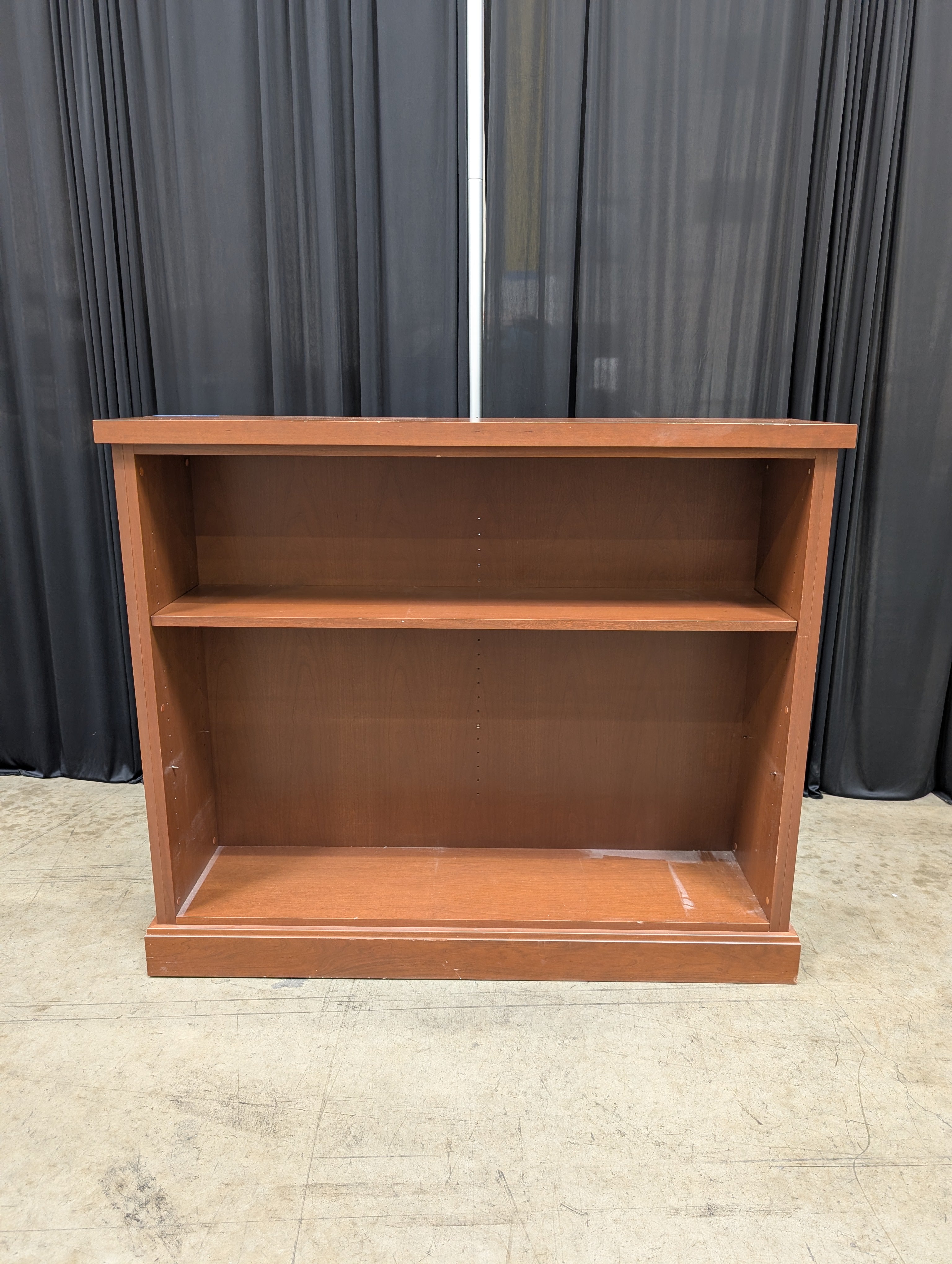 Cherry Finish Wood Bookcase