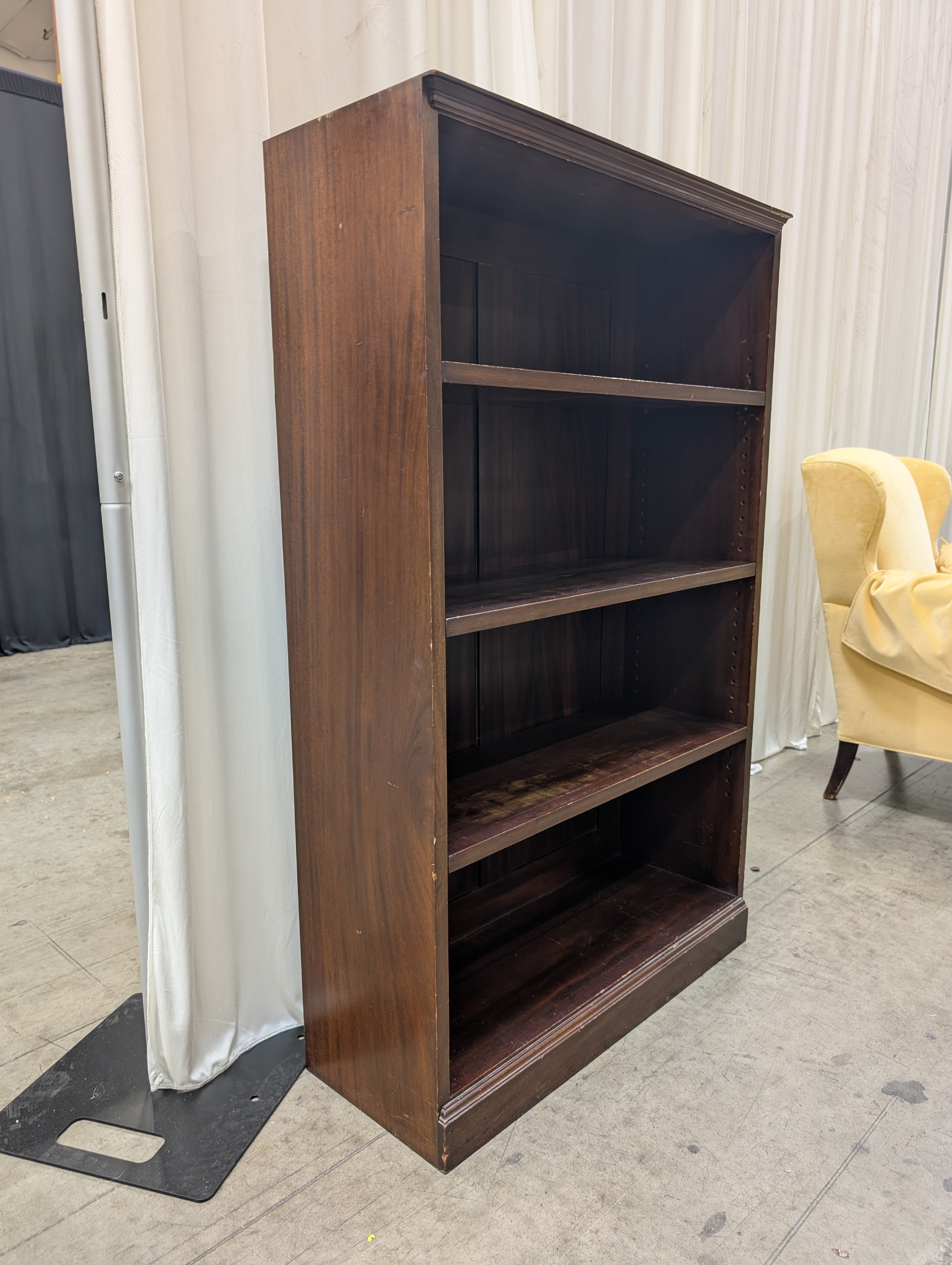 Dark Mahogany Tone Bookcase in Wood