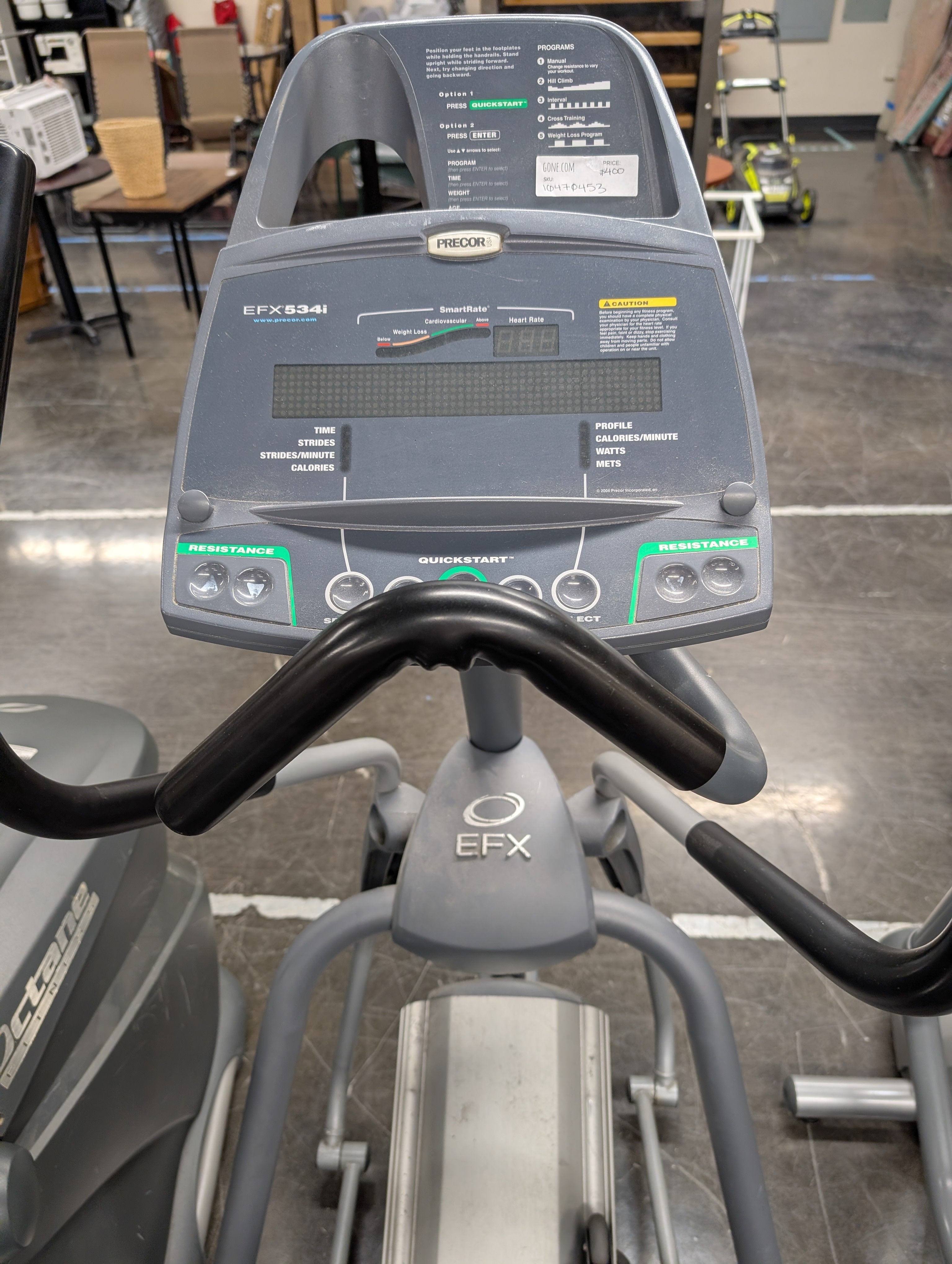Precor Elliptical EFX 534i
