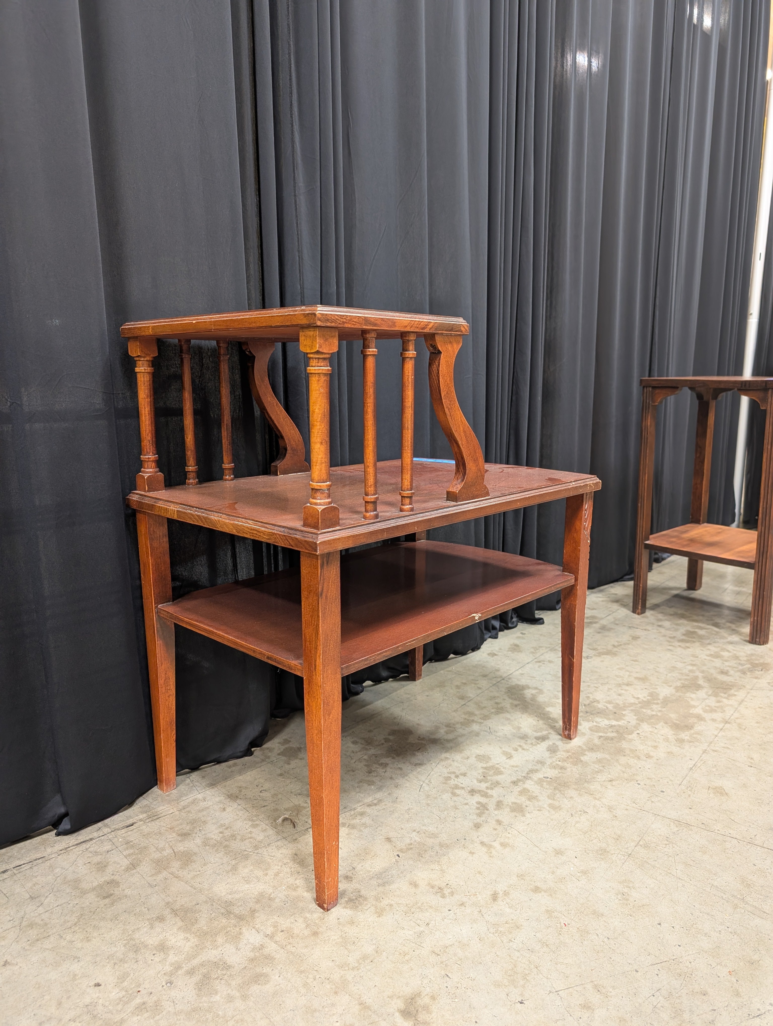 Mersman Vintage Two-Tier Wood End Table