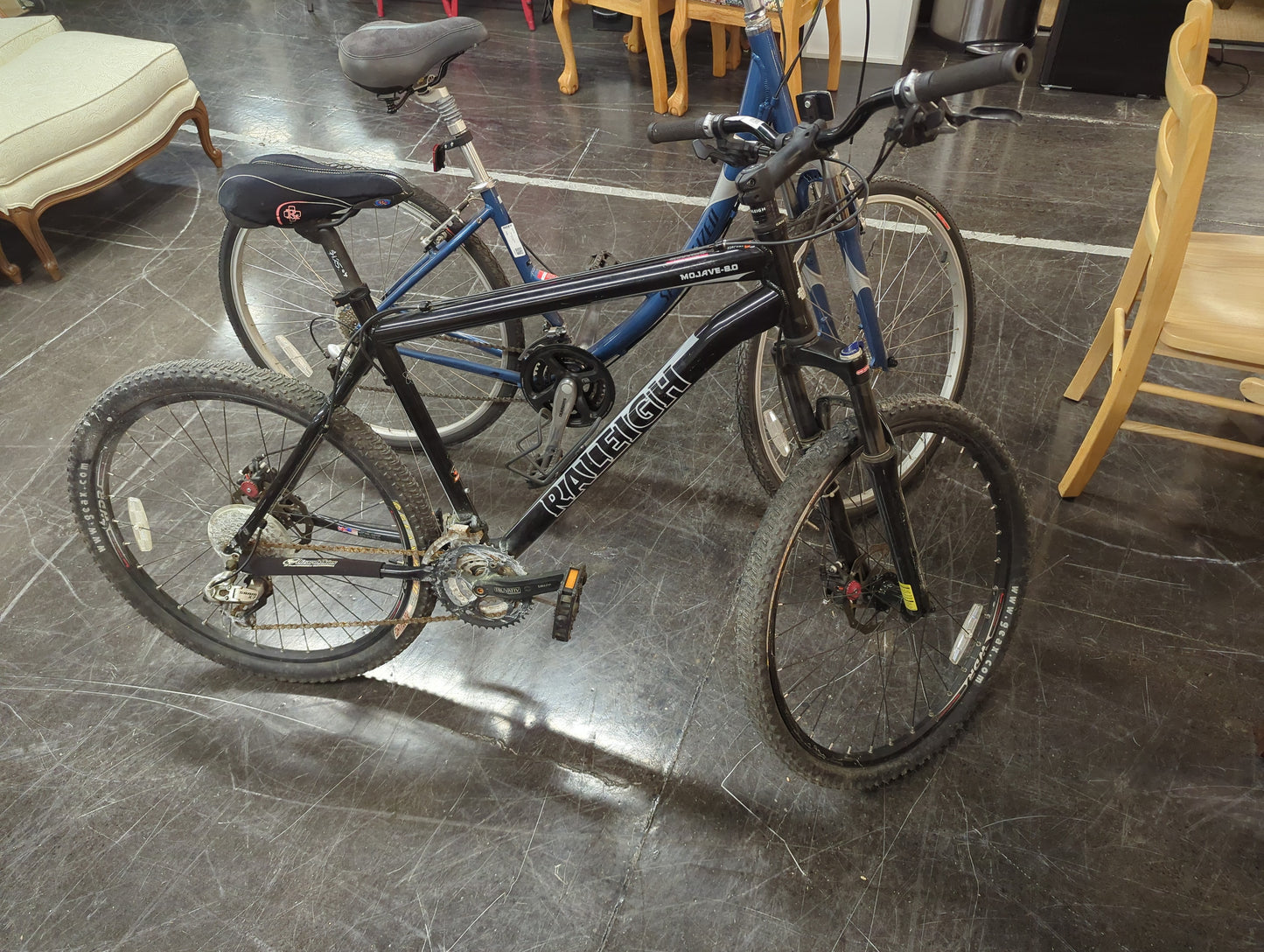 Black Raleigh Bike